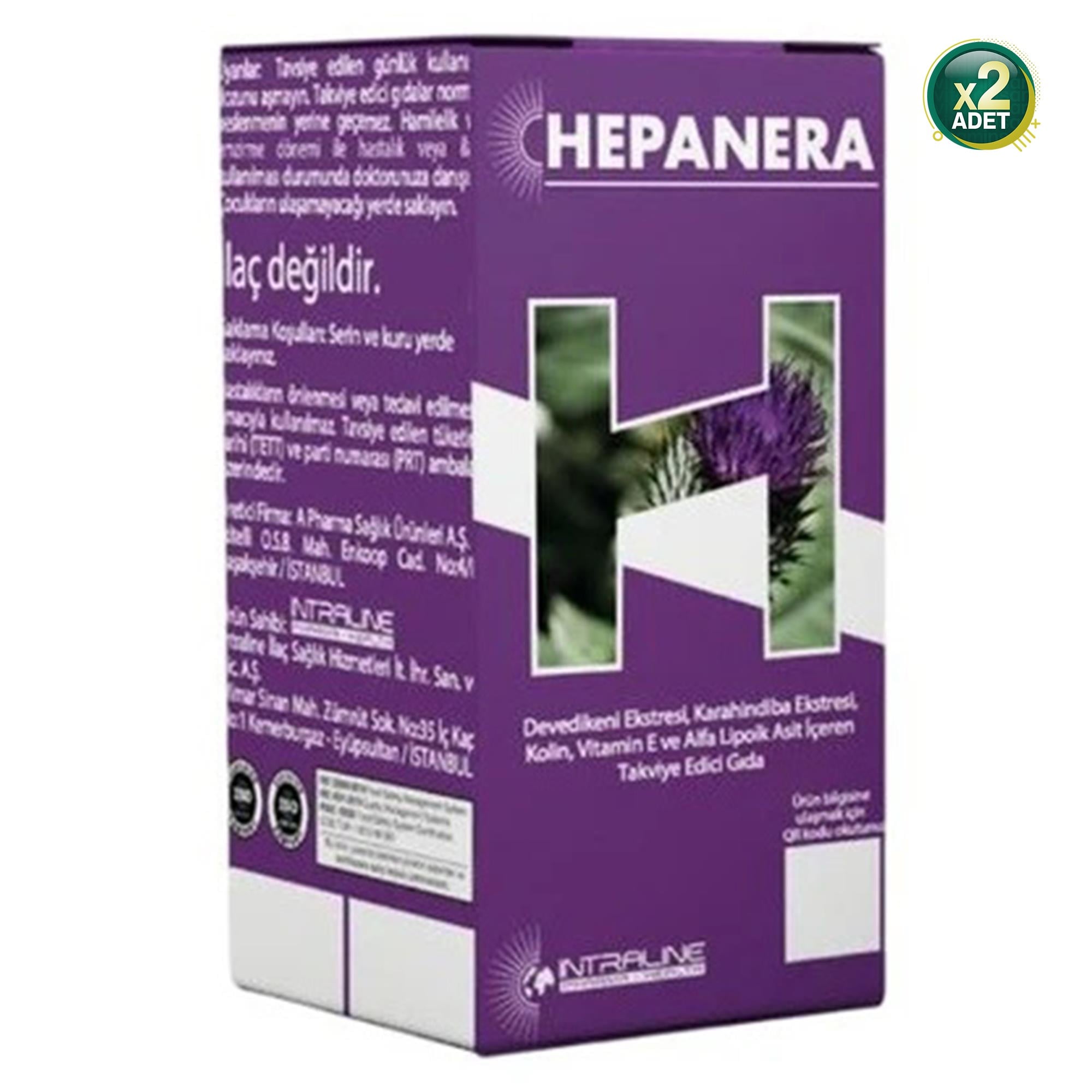 Hepanera 60 Kapsül 2 Adet
