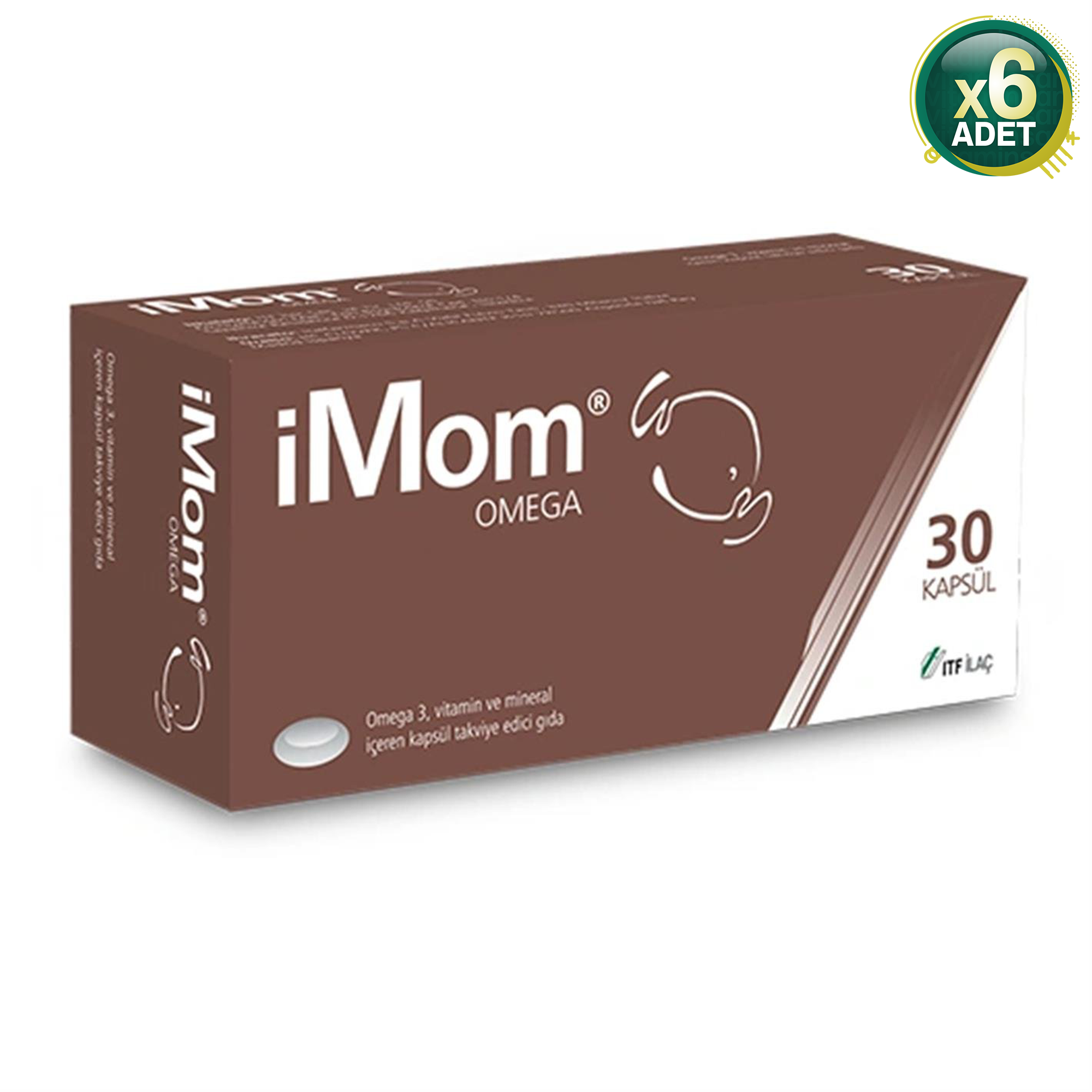 iMom Omega 30 Kapsül 6'lı
