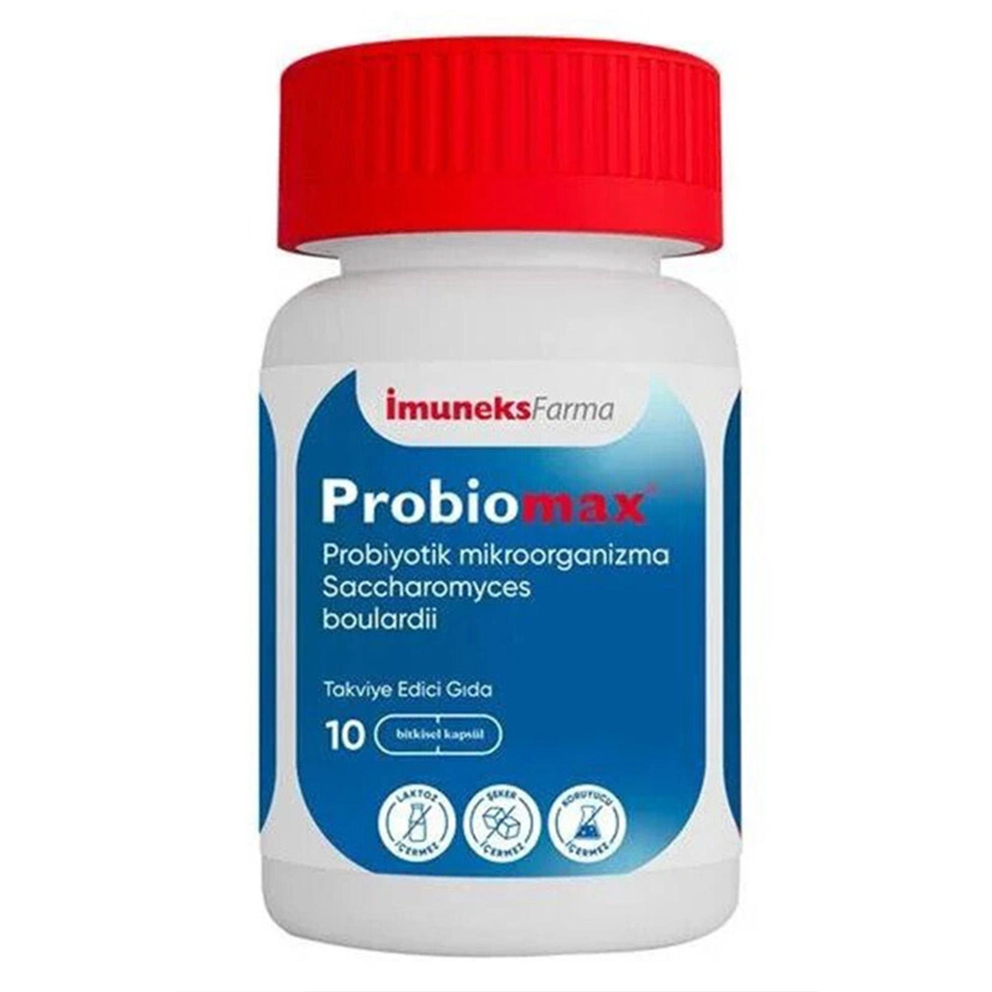İmuneks Farma Probiomax 10 Kapsül