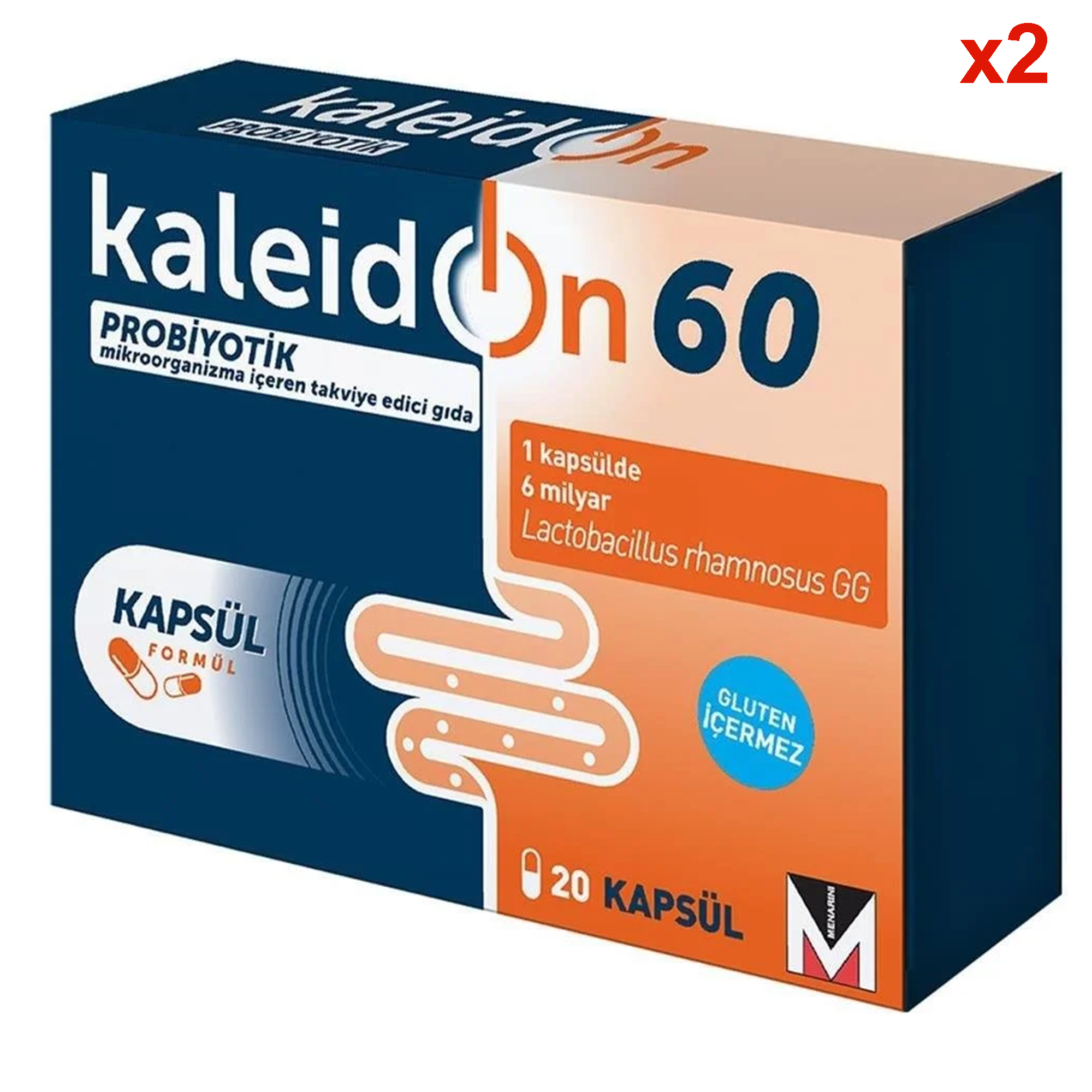 Kaleidon 60 mg 20 Kapsül 2 Adet