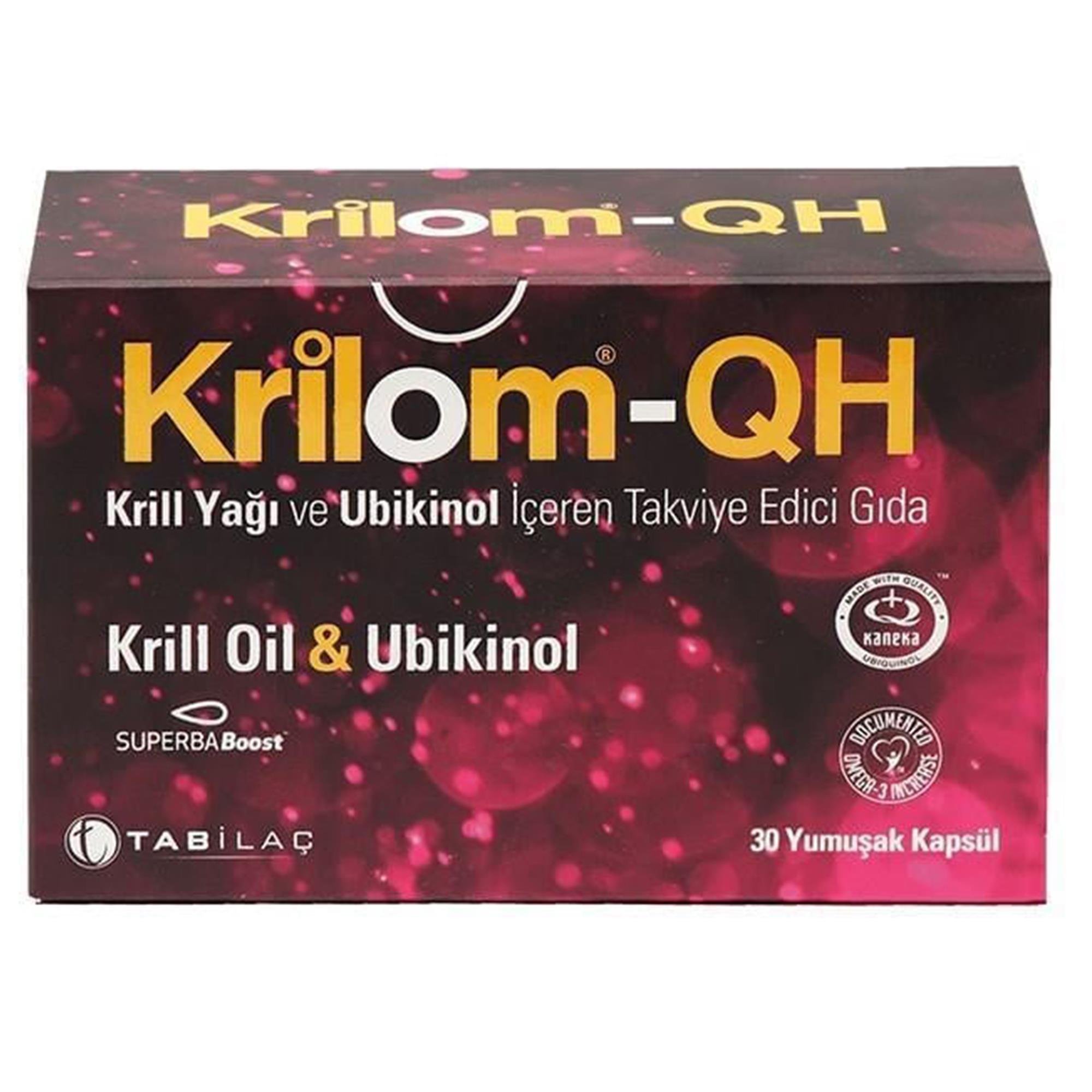 Krilom QH 30 Yumuşak Kapsül