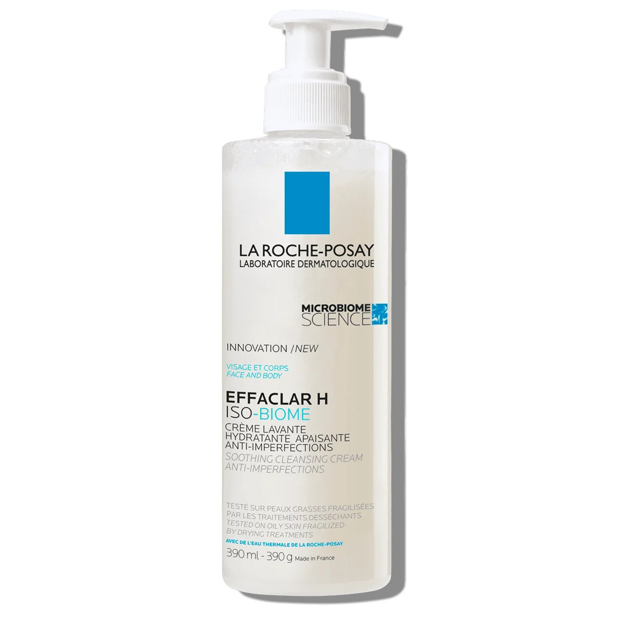 La Roche-Posay Effaclar H Iso Biome Lavant 390 ml Yüz Temizleme Kremi