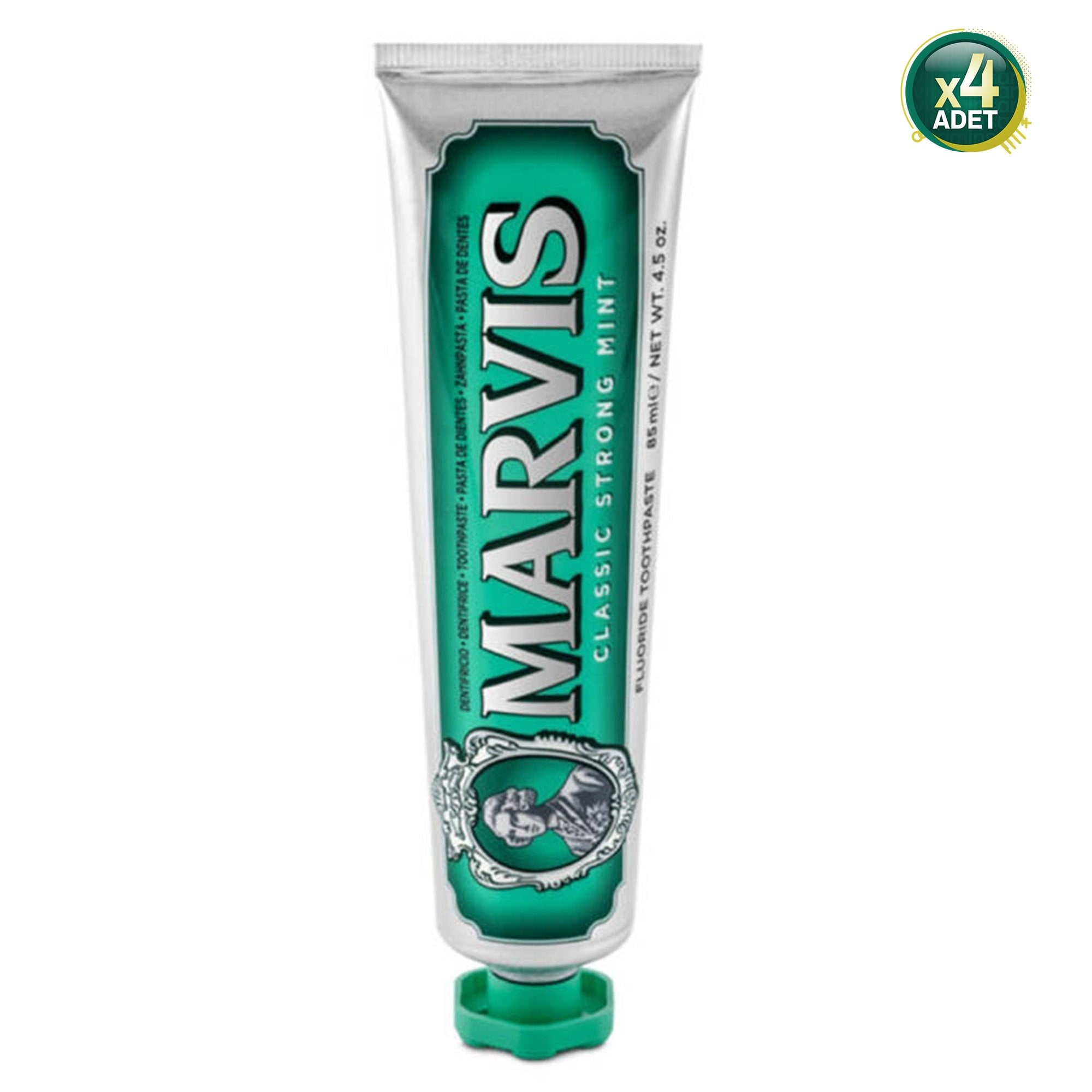 Marvis Classic Strong Mint 85 ml Diş Macunu 4 Adet