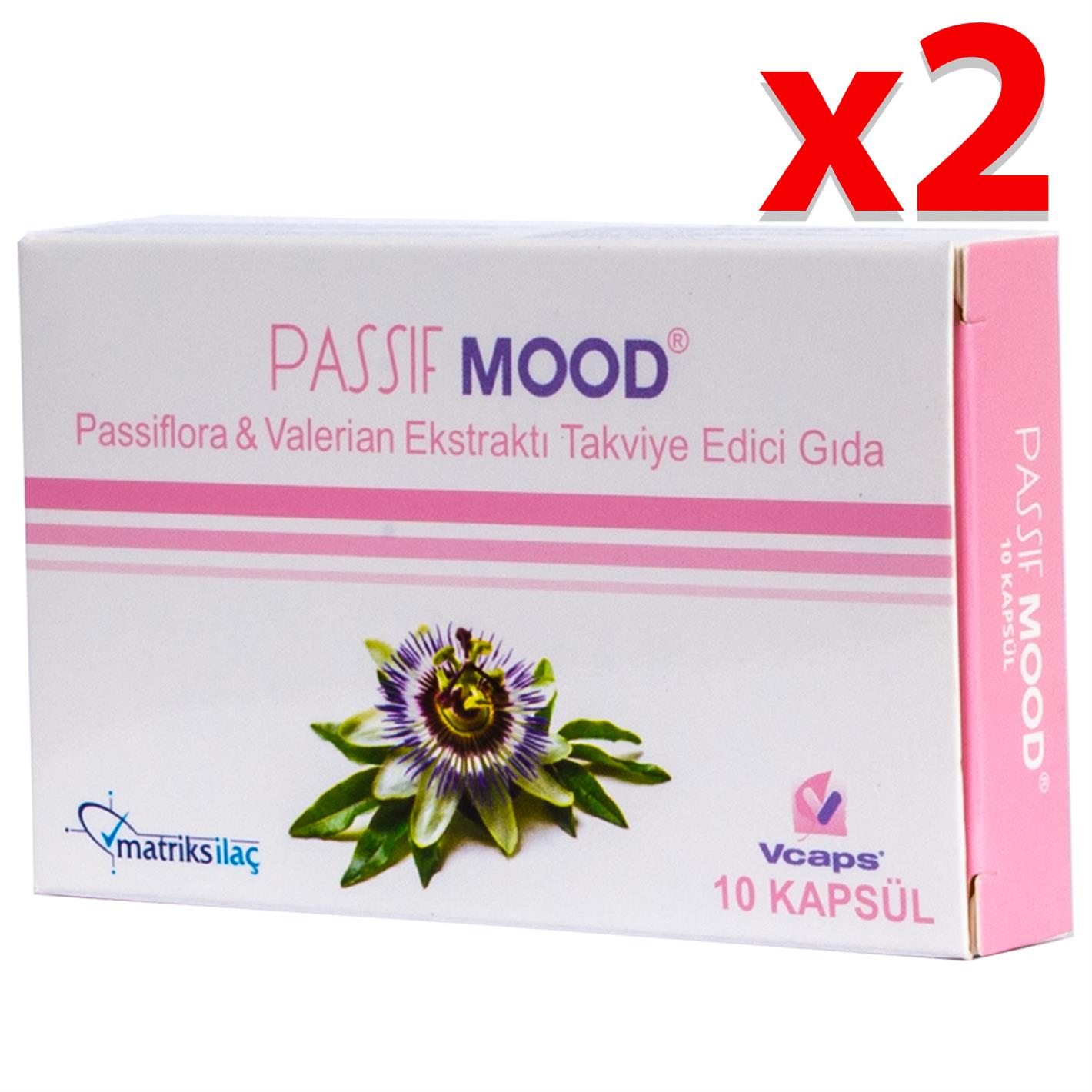 Matriks İlaç Passıf Mood 10 Kapsül 2 Adet Fiyatları VitaminSAN