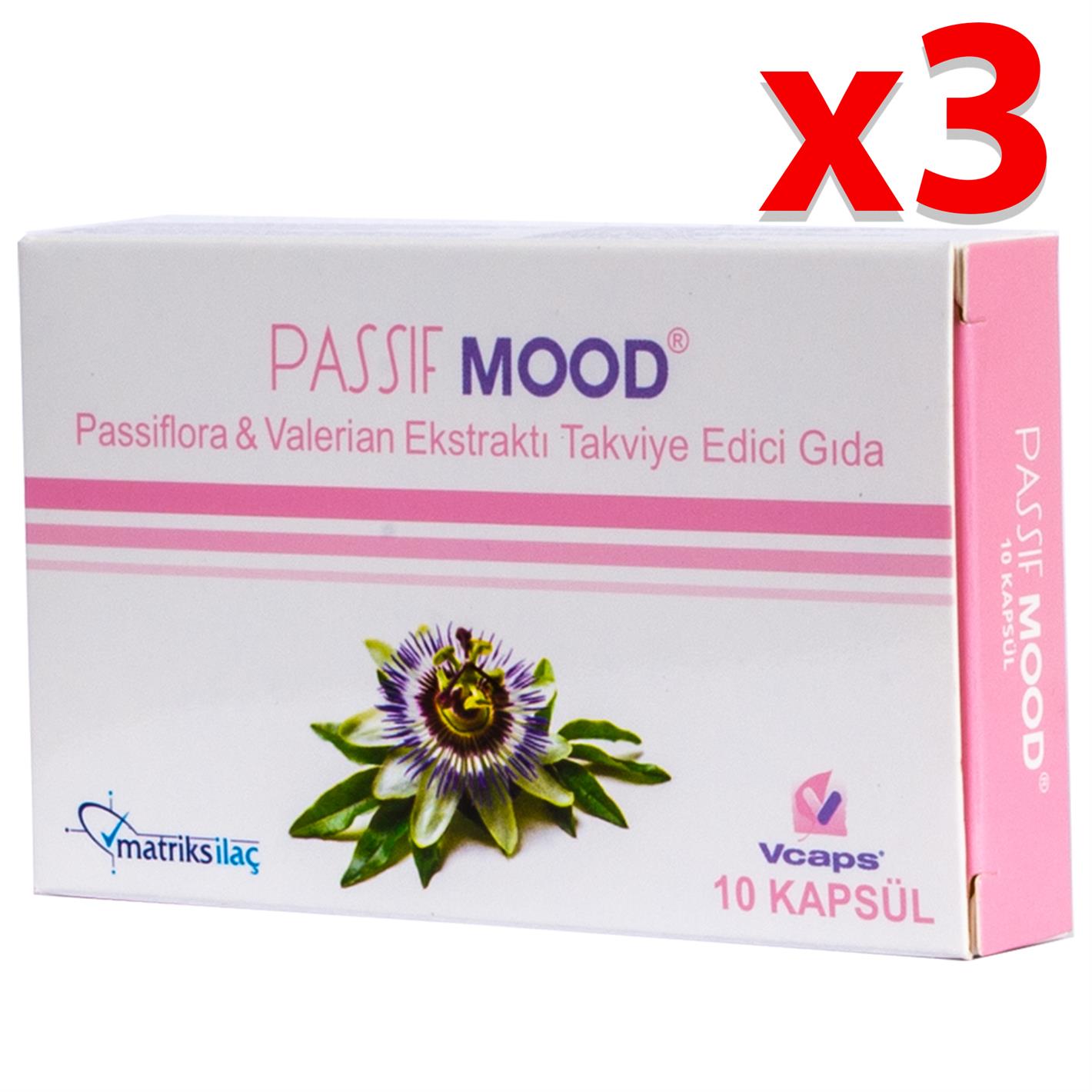 Matriks İlaç Passıf Mood 10 Kapsül 3 Adet
