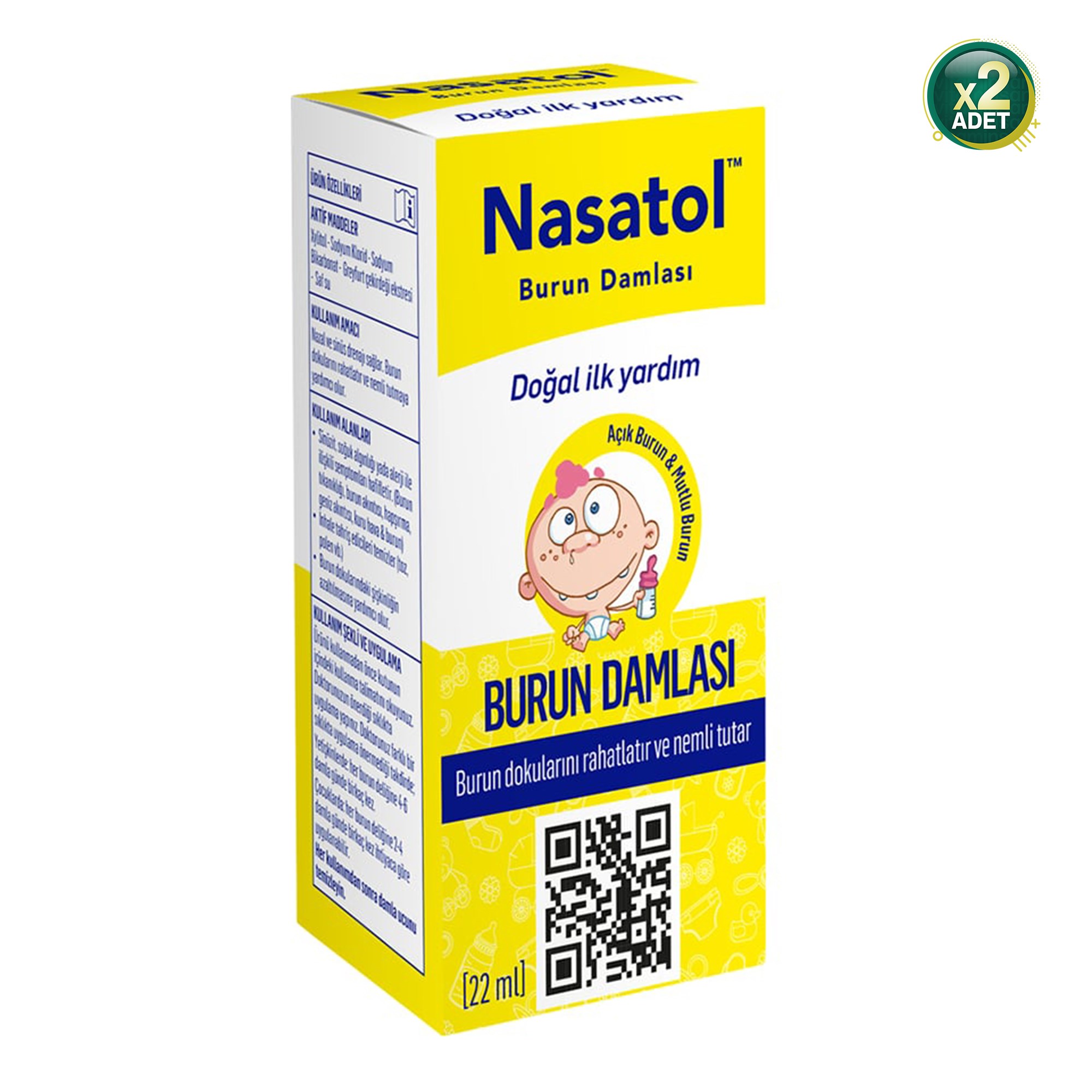 NASATOL BURUN DAMLASI 2'li Paket