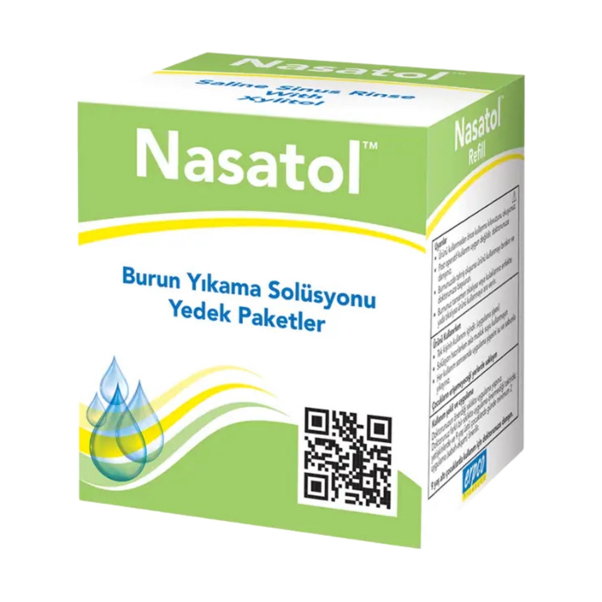 Nasatol Refill Burun Yıkama Solüsyonu Yedek Paket