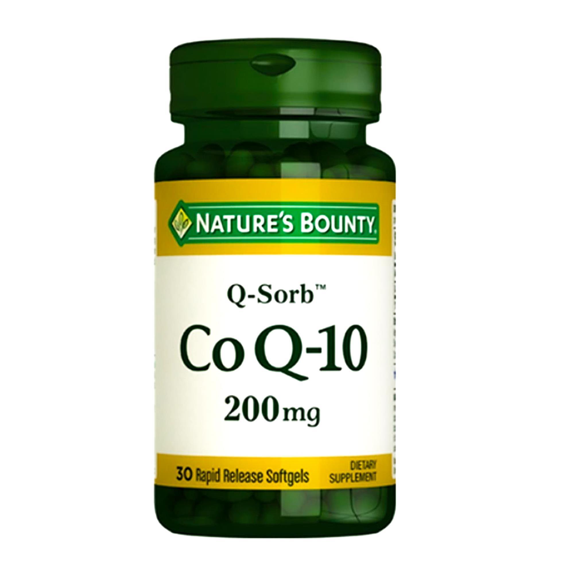 Natures Bounty Coenzyme Q-10 200 mg Takviye Edici Gıda 30 Jelatin Kapsül