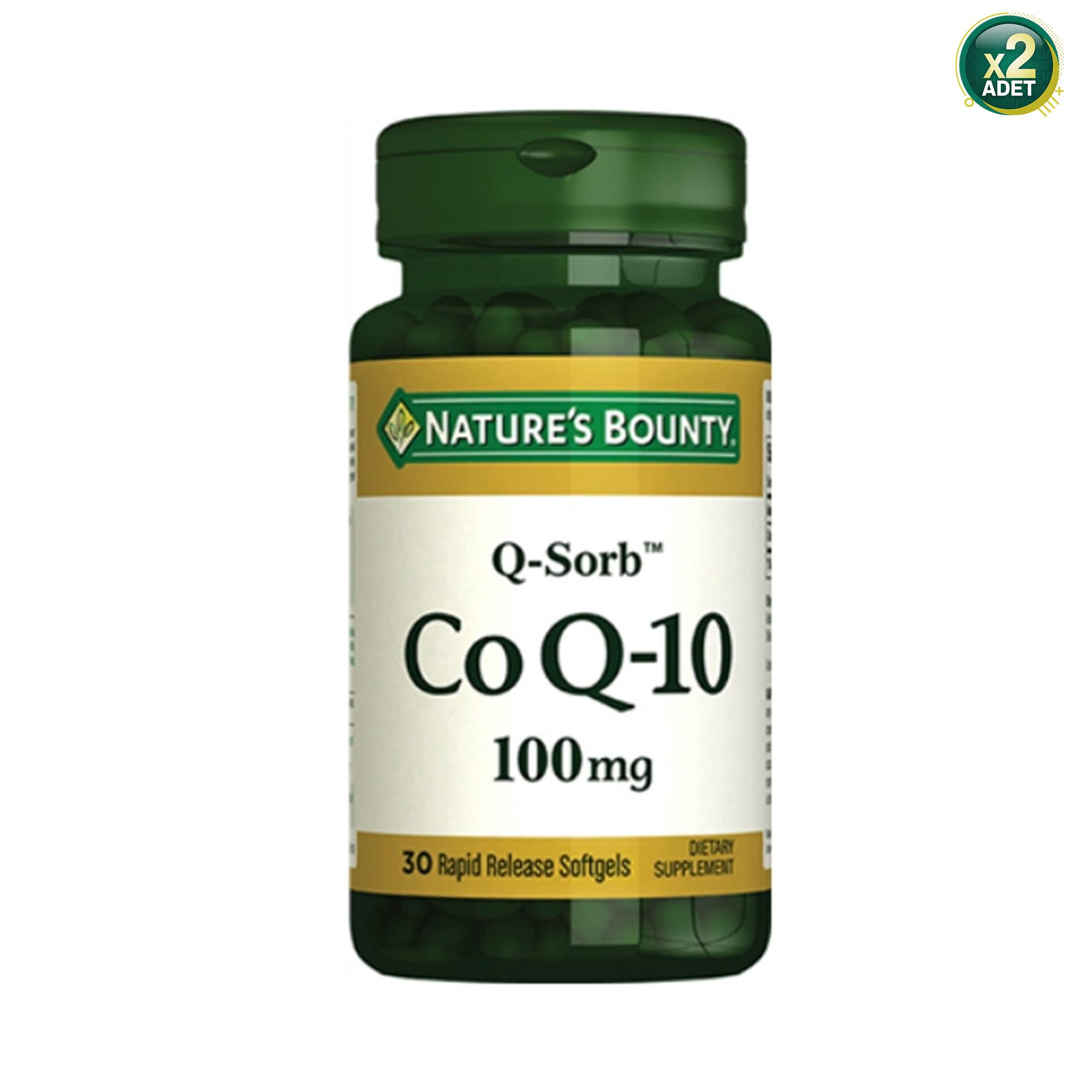 Nature's Bounty Coq-10 100 mg 60 Softgel 2 Adet