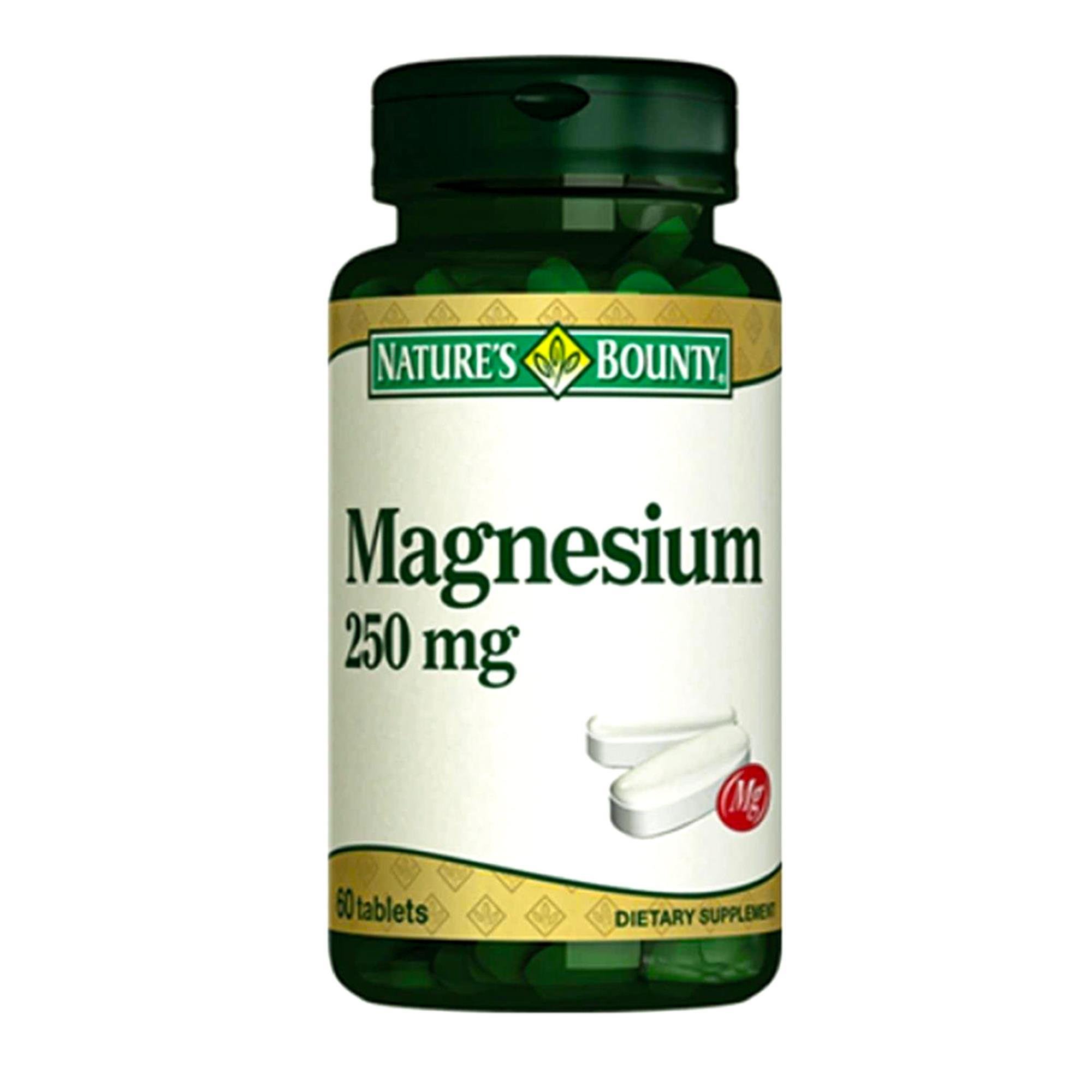Natures Bounty Magnesium 250 mg Takviye Edici Gıda 60 Tablet