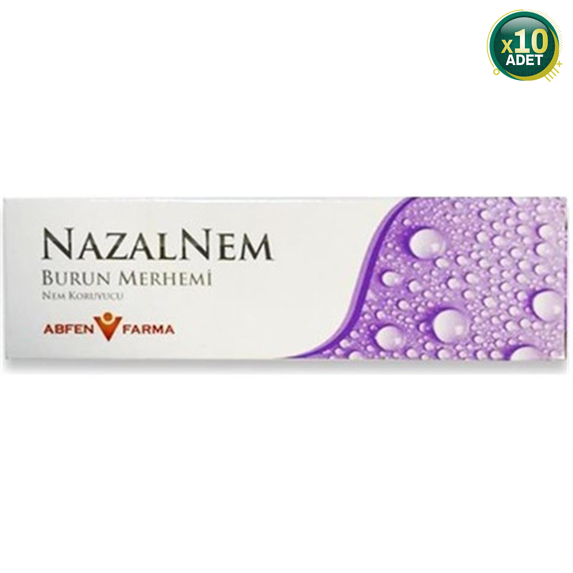Nazalnem Burun Merhemi 10 ml 10 Adet