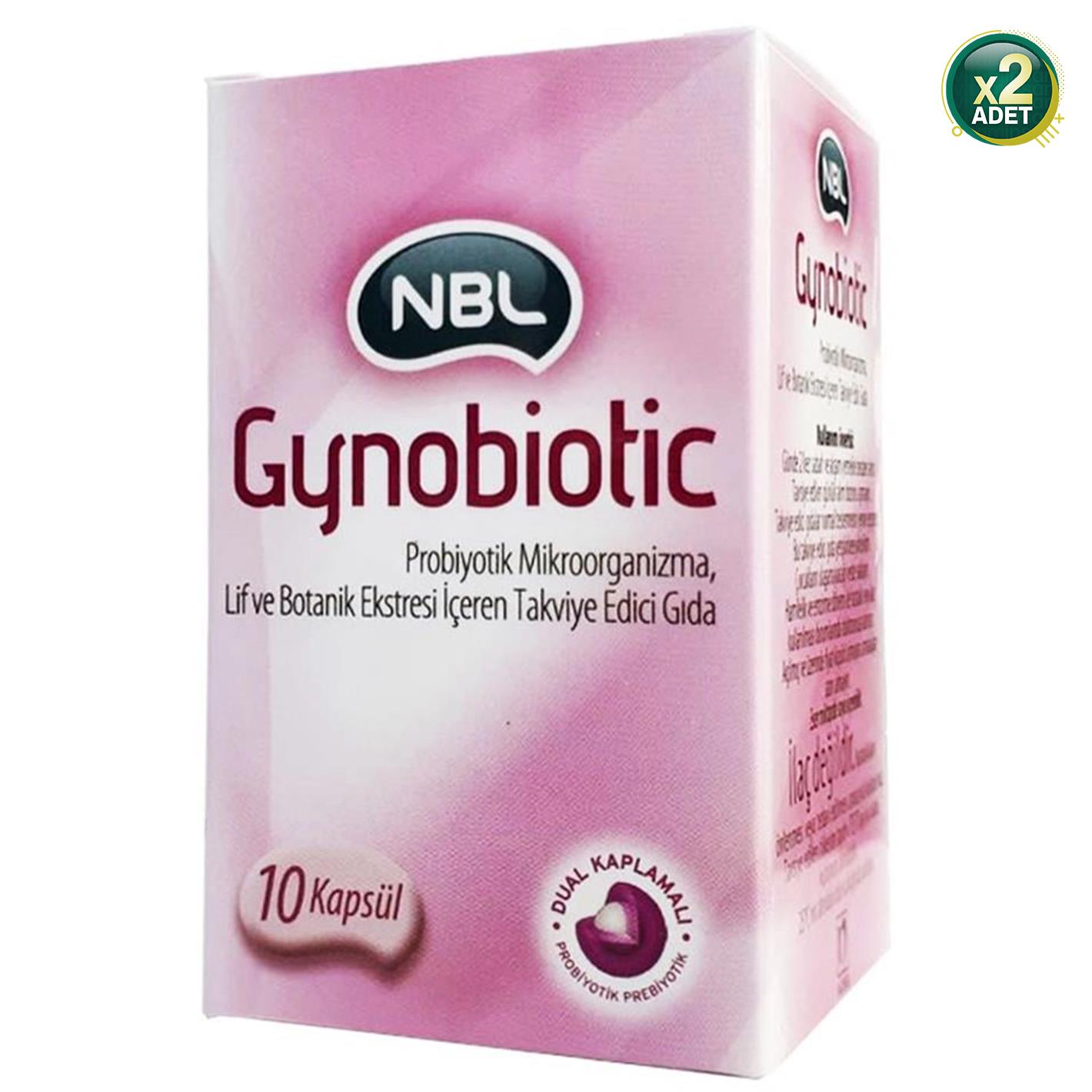 NBL Gynobiotic 10 Kapsül 2'li