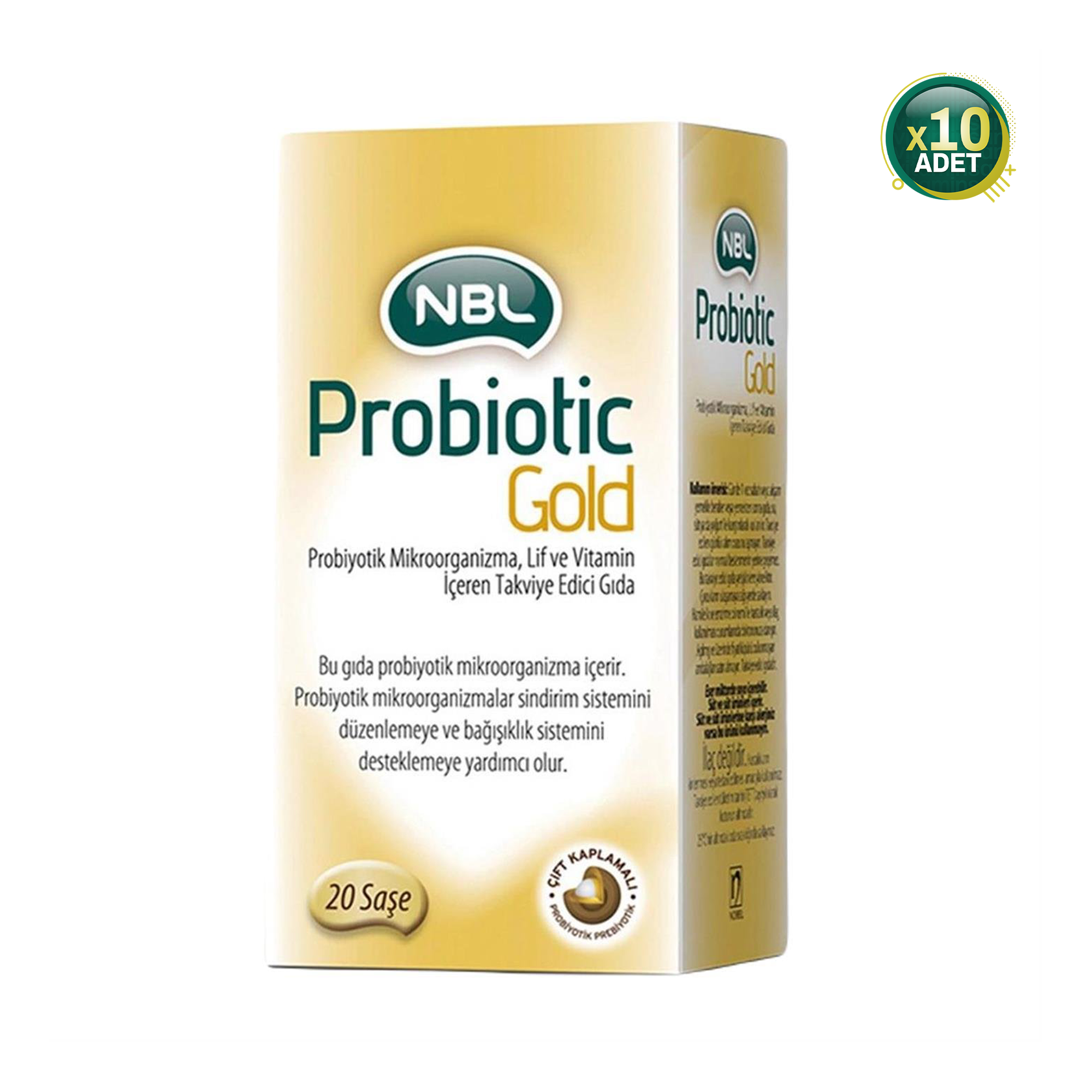 NBL Probiotic Gold 20 Stick Saşe 10 Adet