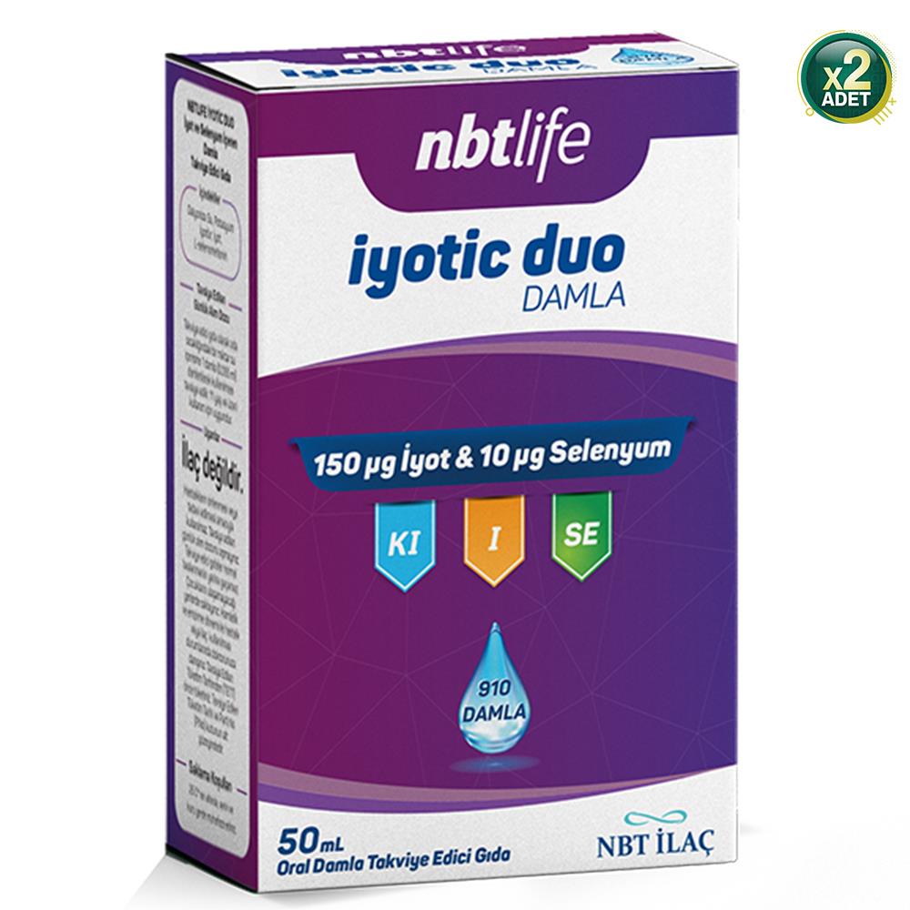 Nbt Life Iyotic Duo Damla 50 ml 2 Adet