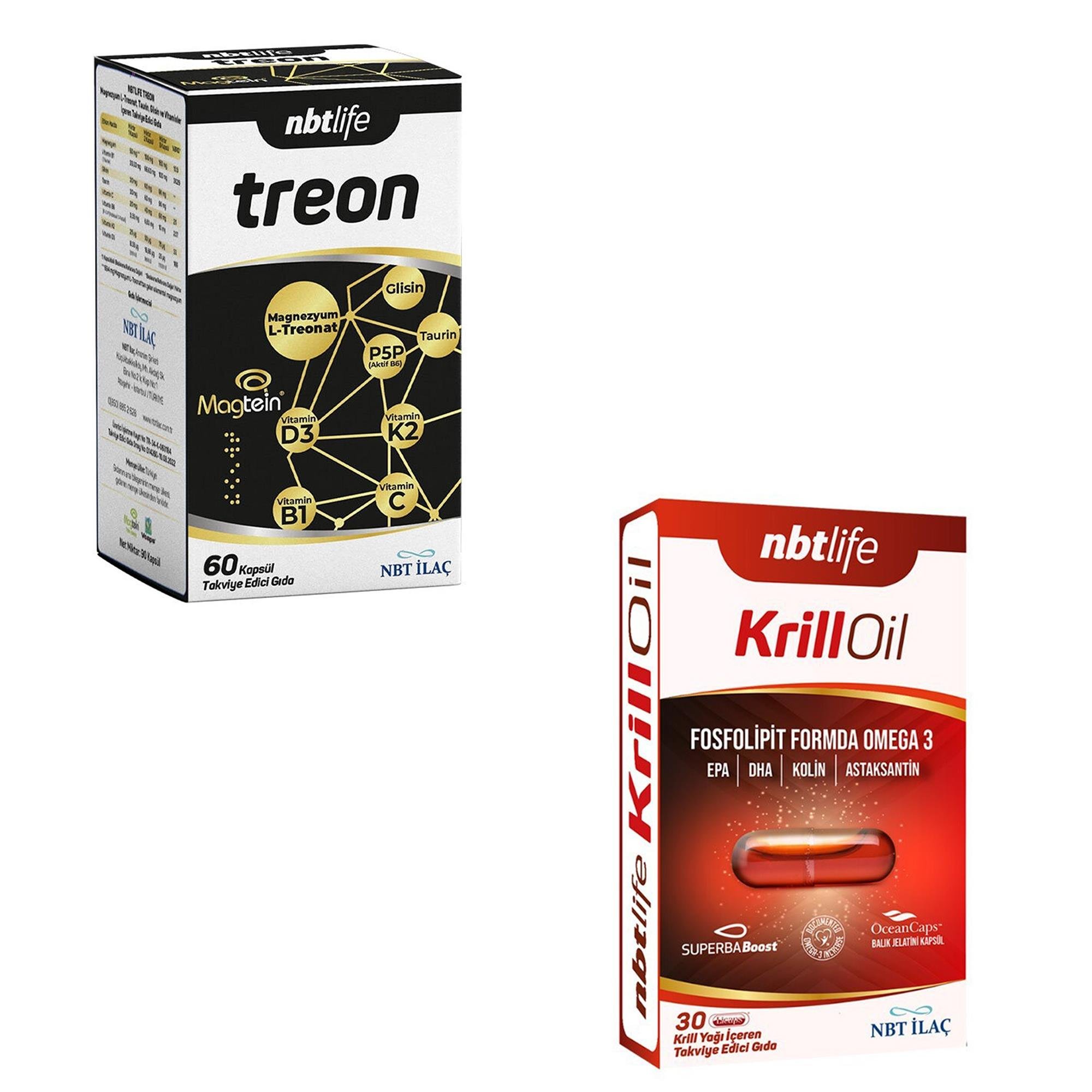 NBT Life Treon + Krill Oil: Sinerjik Kombinasyon