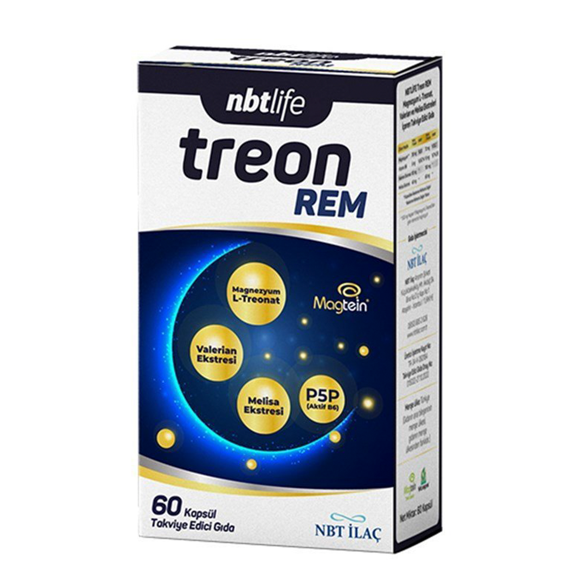 Nbt Life Treon Rem 60 Kapsül