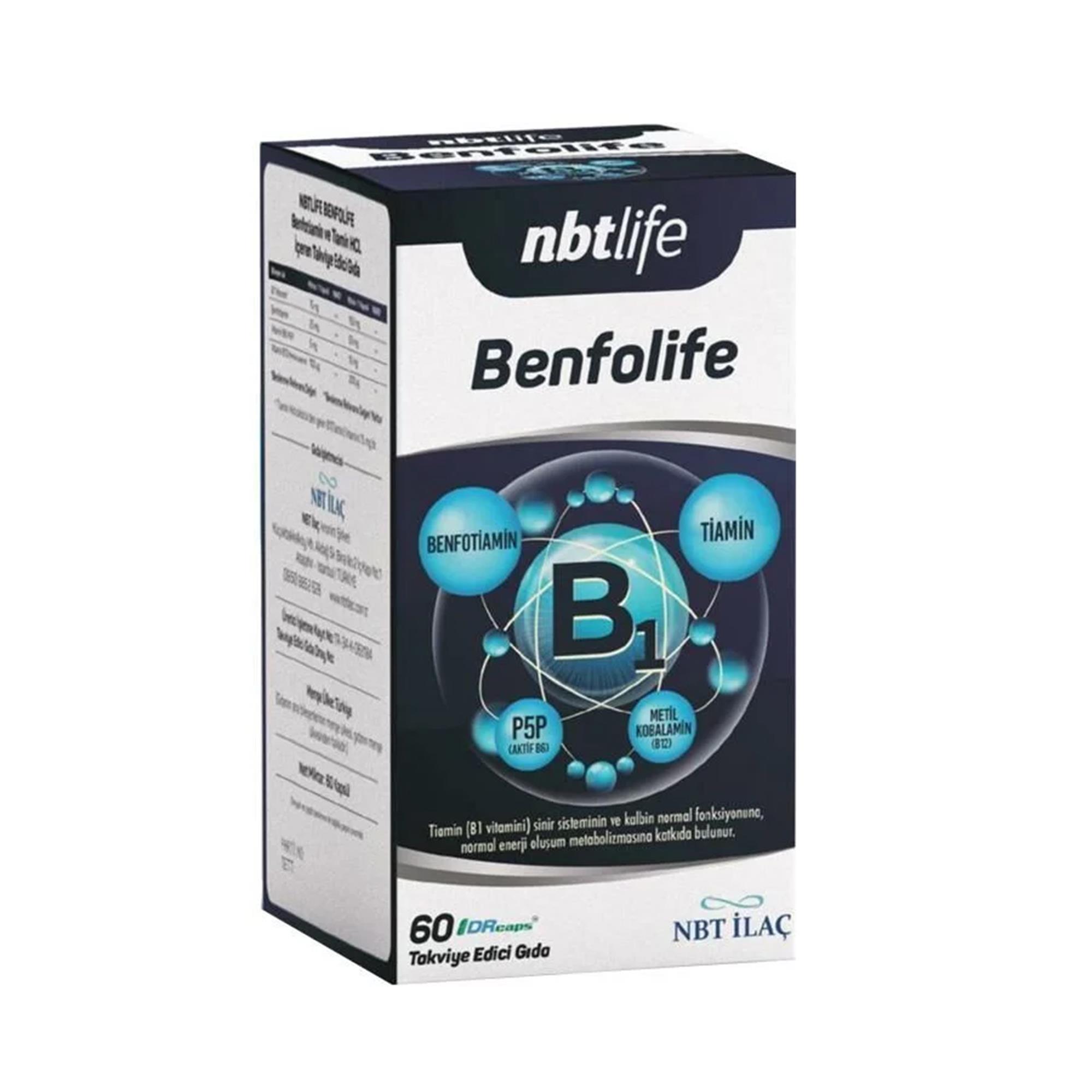 NBTLIFE Benfolife 60 Kapsül