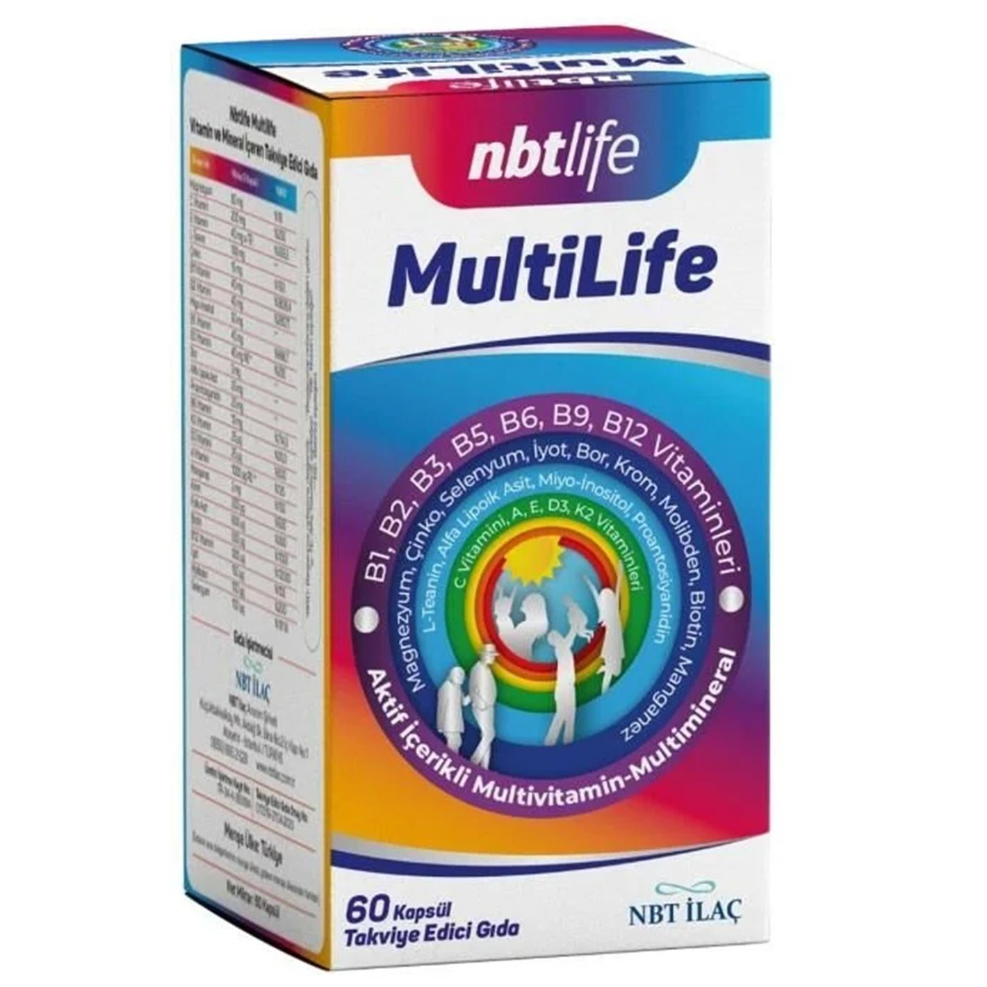 NBTLife Multilife 60 Kapsül