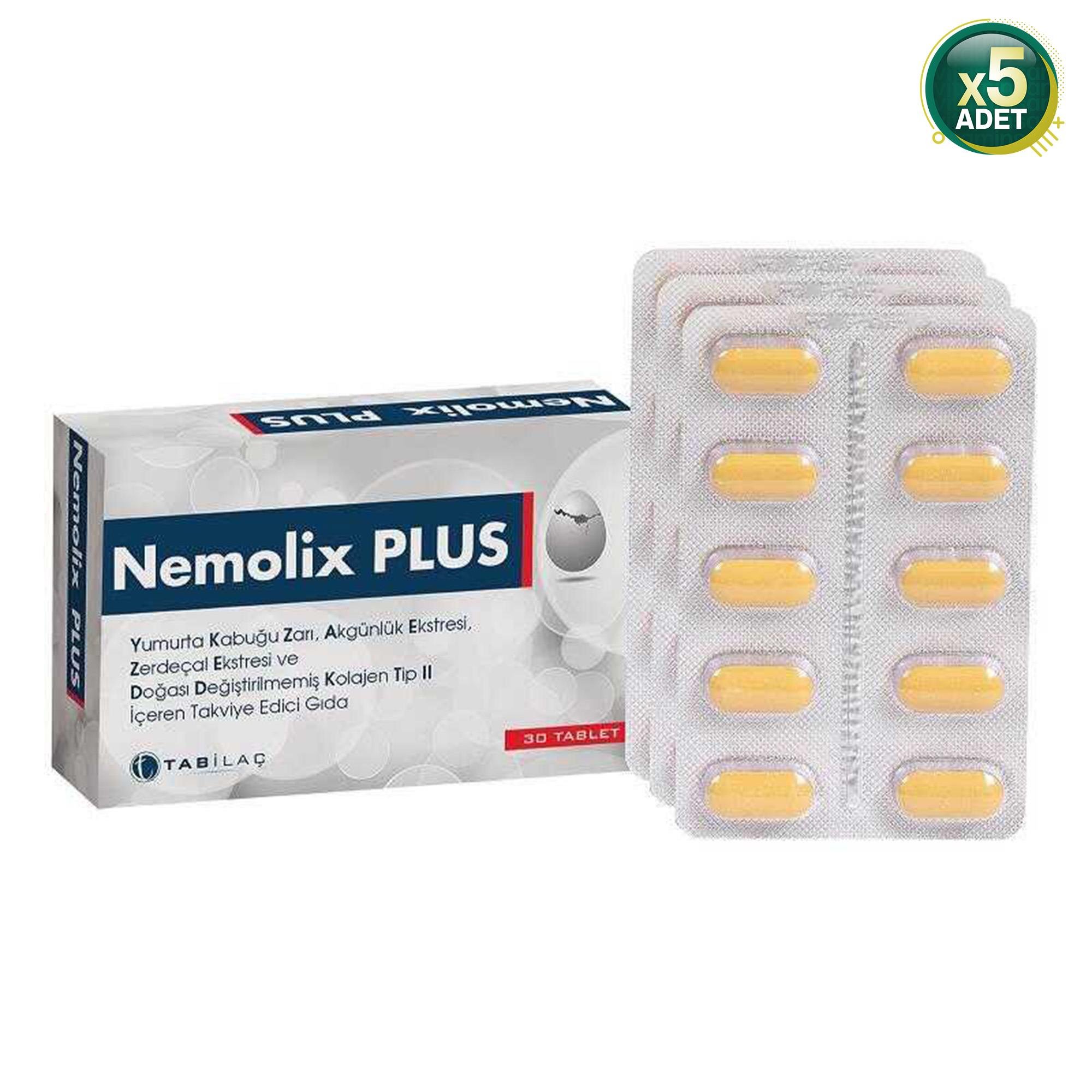 Nemolix Plus 30 Tablet 5'li