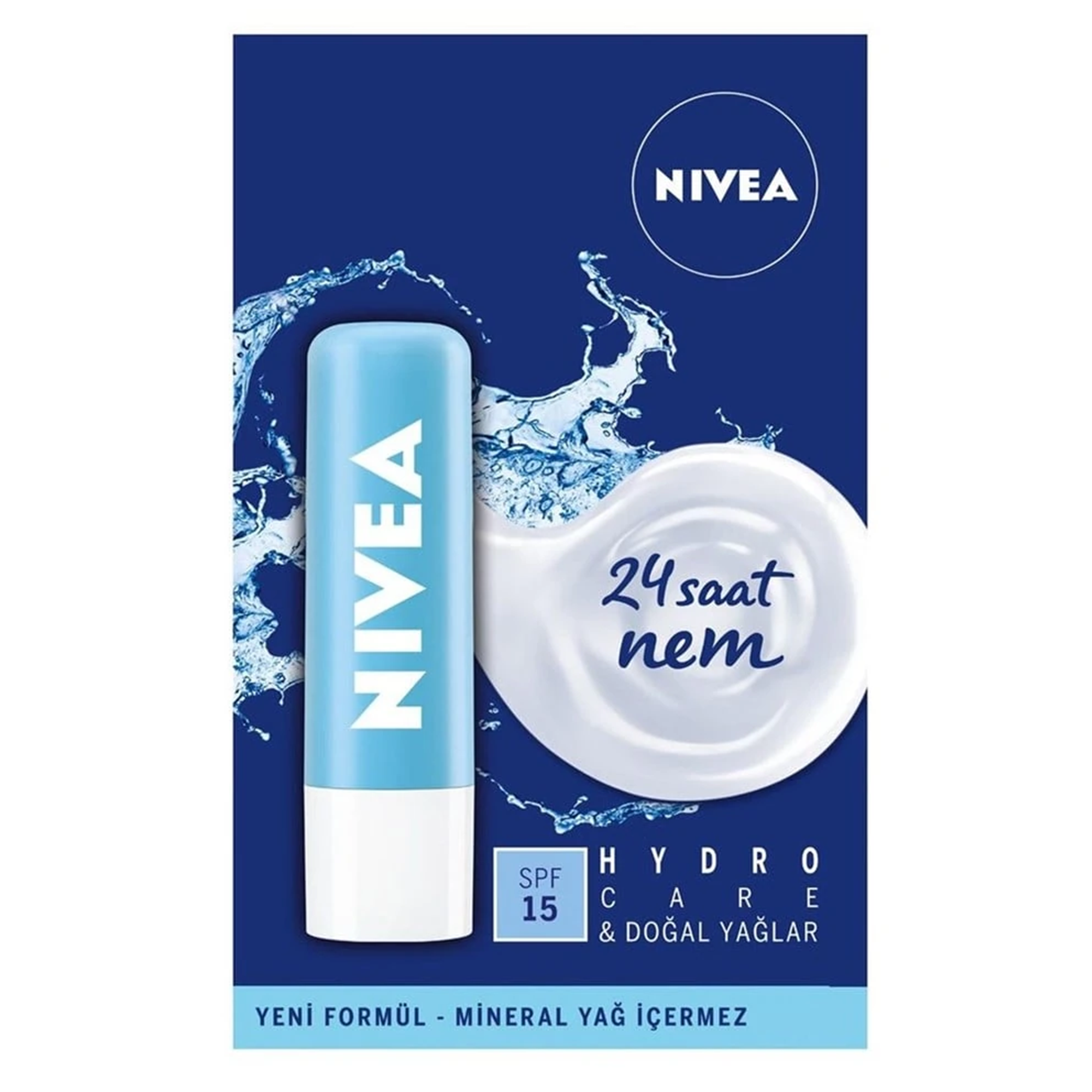 Nivea Hydro Care Dudak Bakım Kremi 4.8 gr