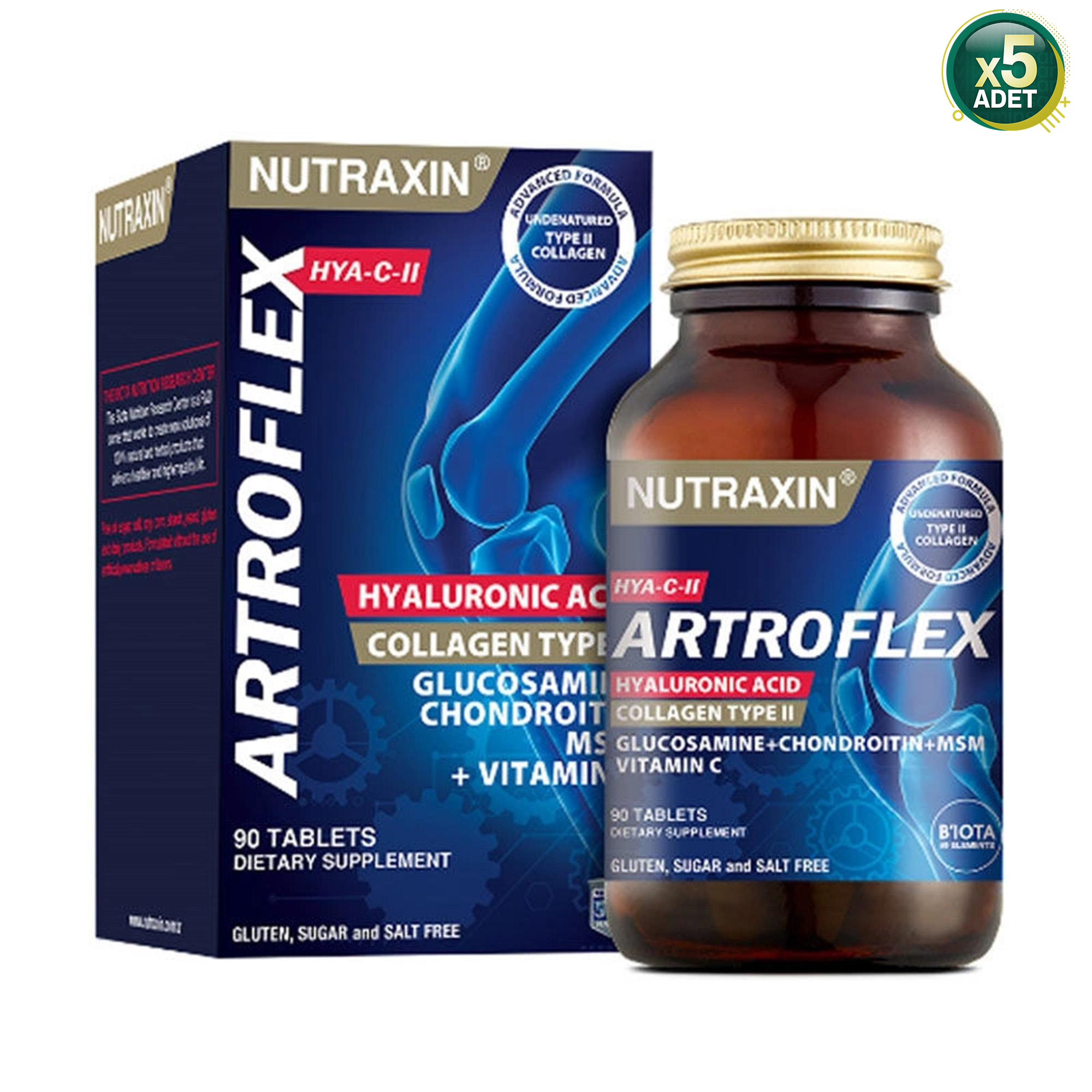 Nutraxin Artroflex HYA-C-II 90 Tablet 5'li