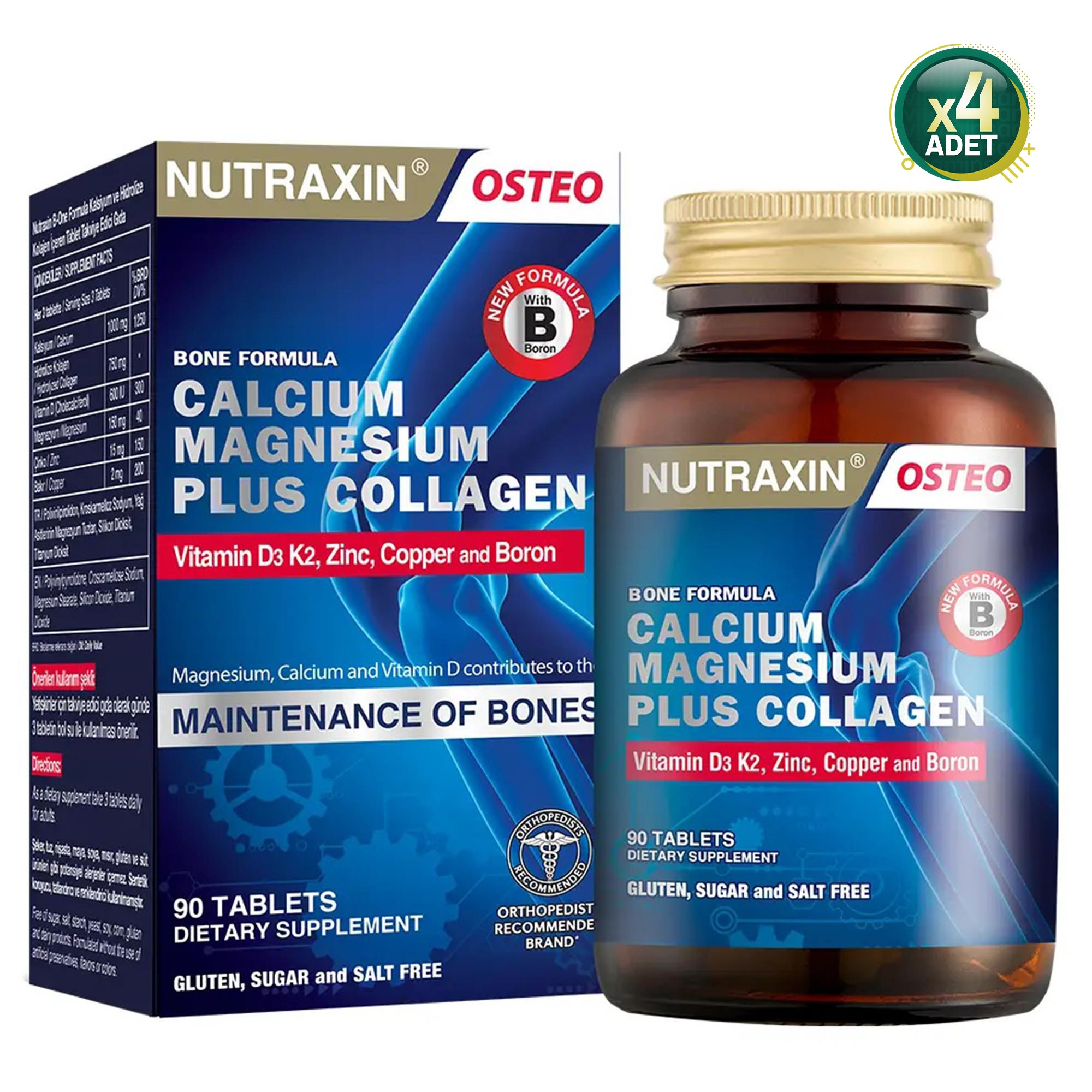 Nutraxin B-One Formula 90 Tablet 4 Adet