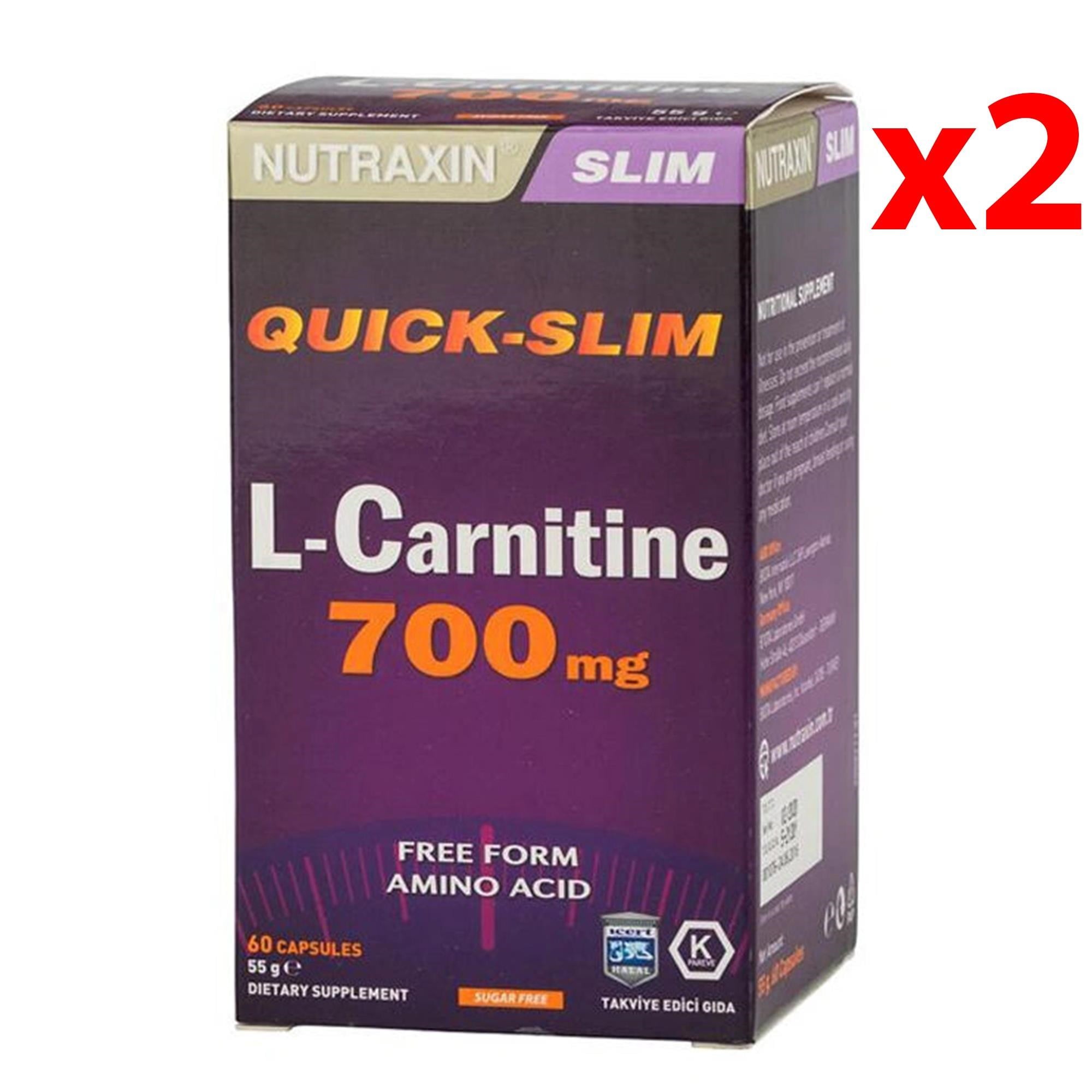 Nutraxin L Carnitine 60 Kapsl 2 Adet Fiyatlar VitaminSAN