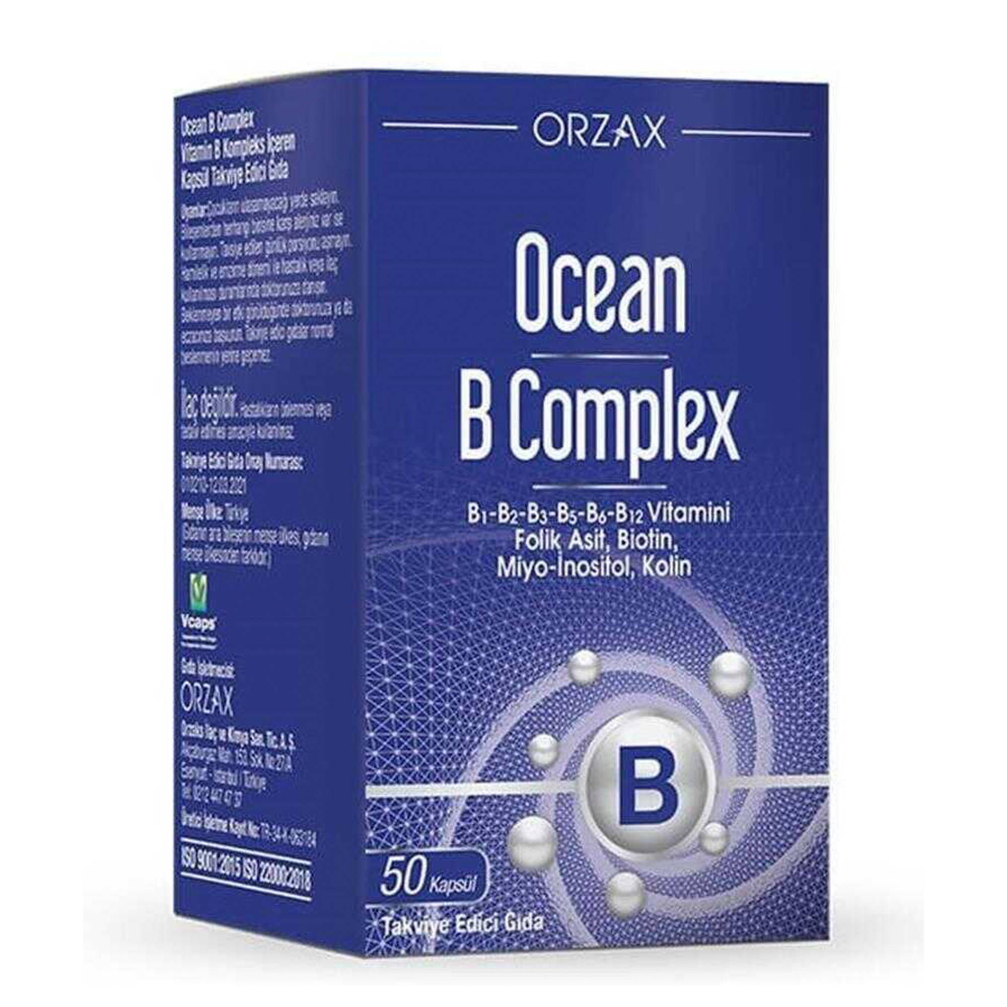 Ocean B Complex 50 Kapsül