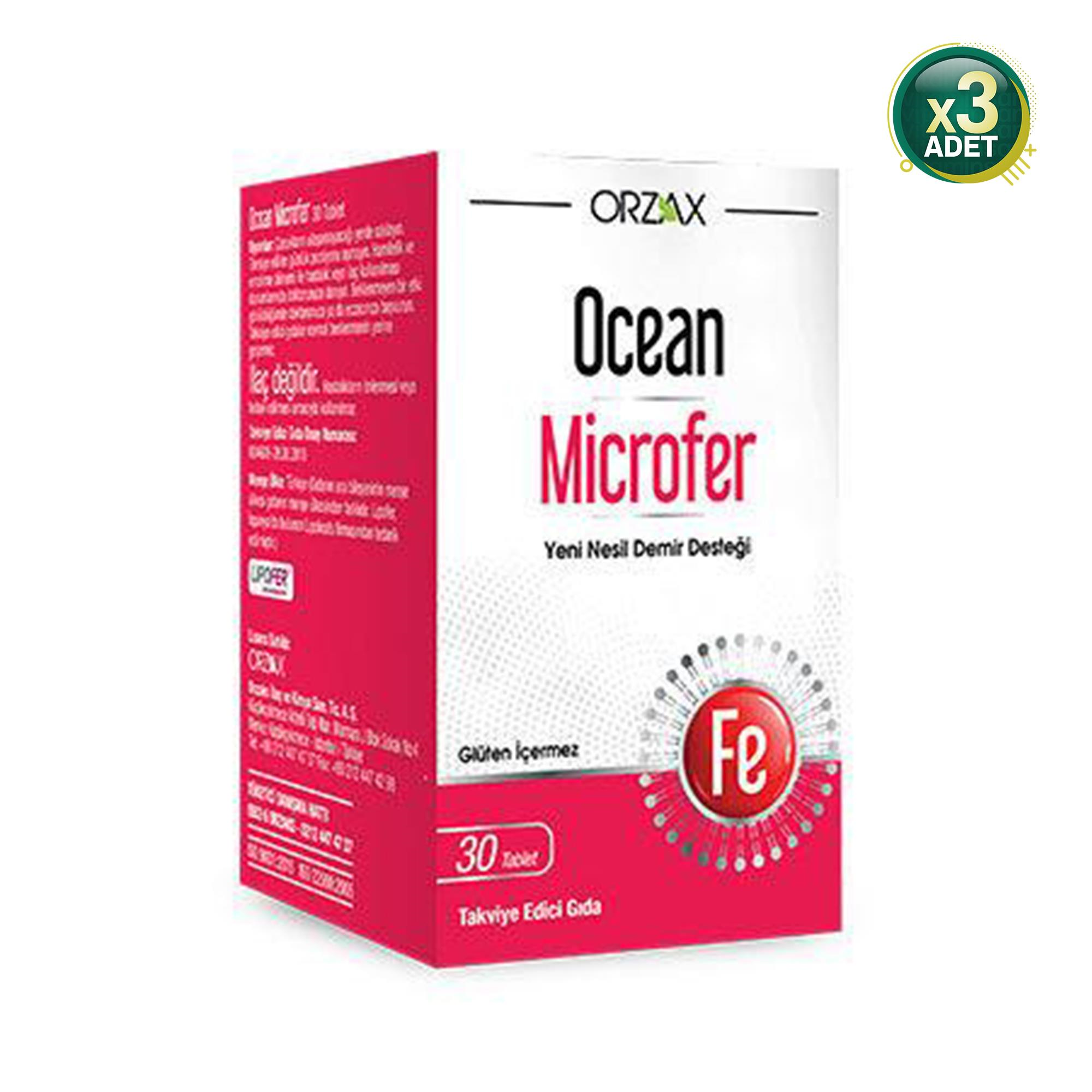 Ocean Microfer 30 Tablet 3 Adet