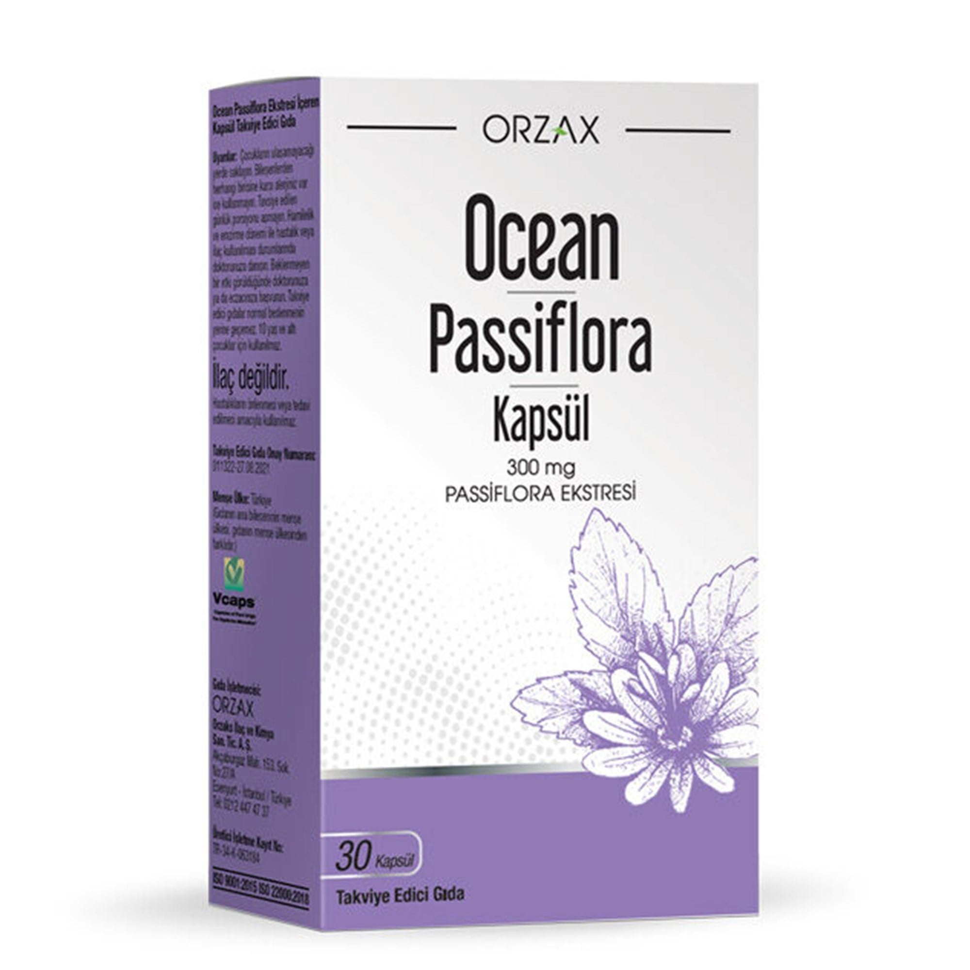 Ocean Passiflora 30 Kapsül