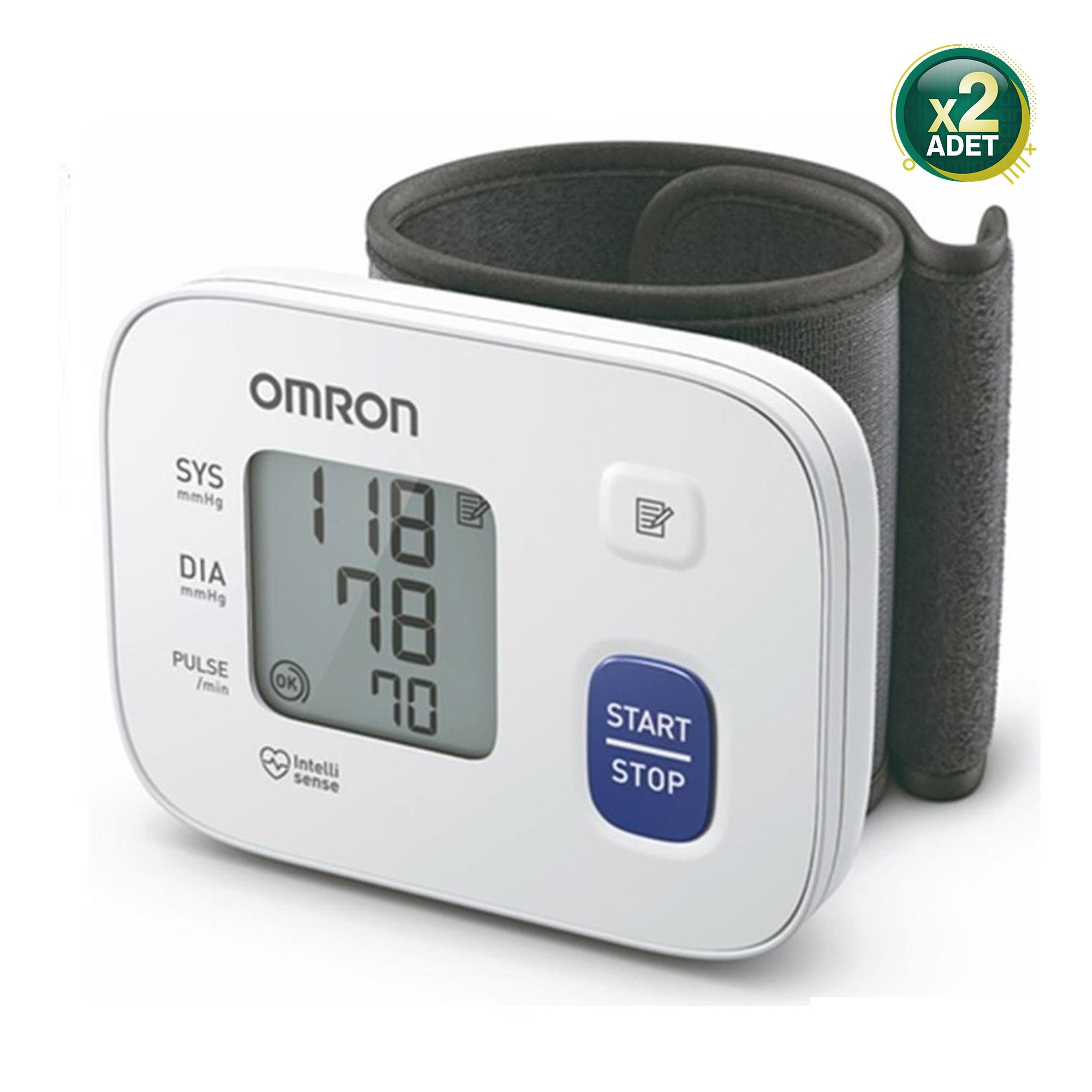 Omron RS1 HEM-6120-E Intellisense Bilekten Dijital Tansiyon Aleti 2 Adet