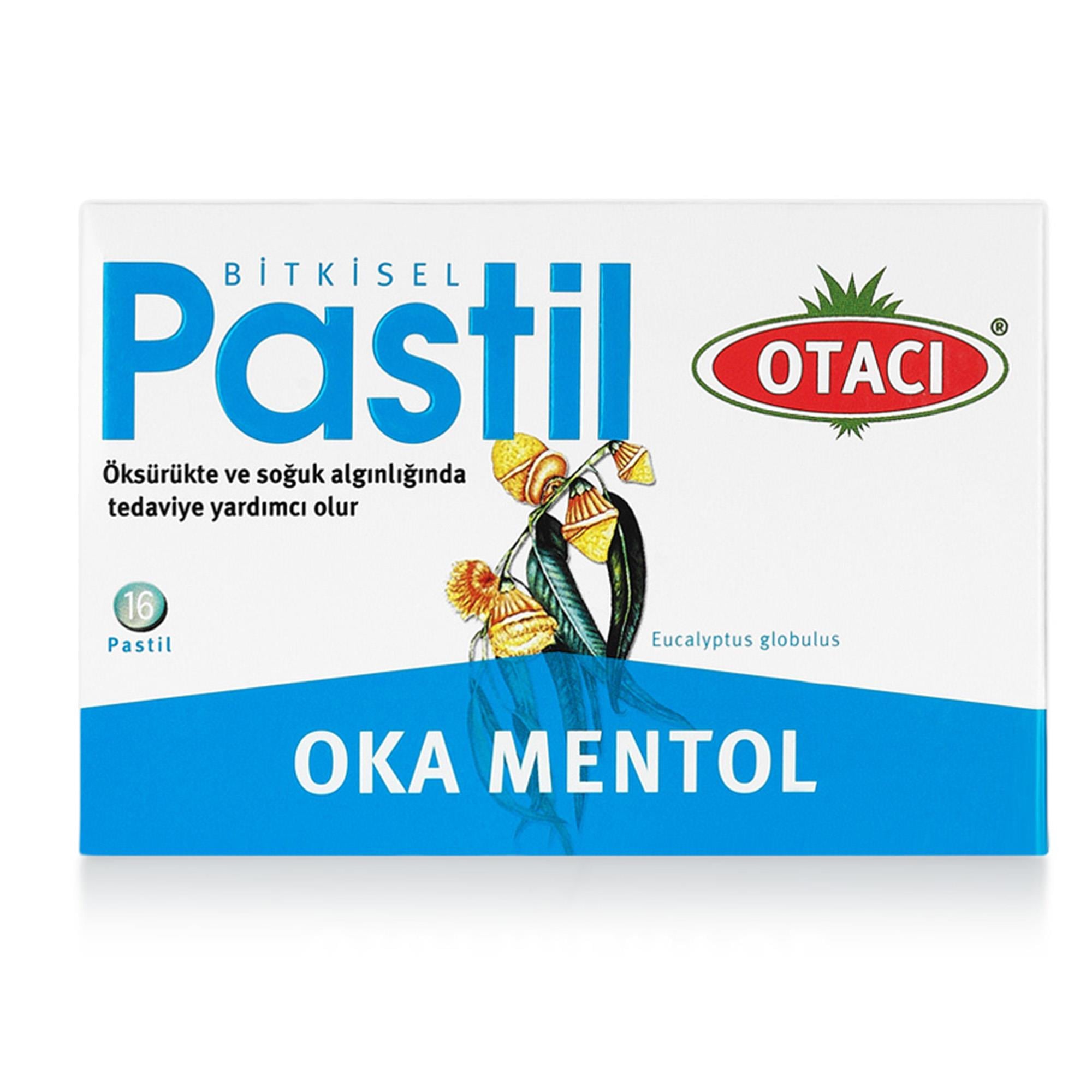 Otacı Oka Mentol 16' lı Pastil
