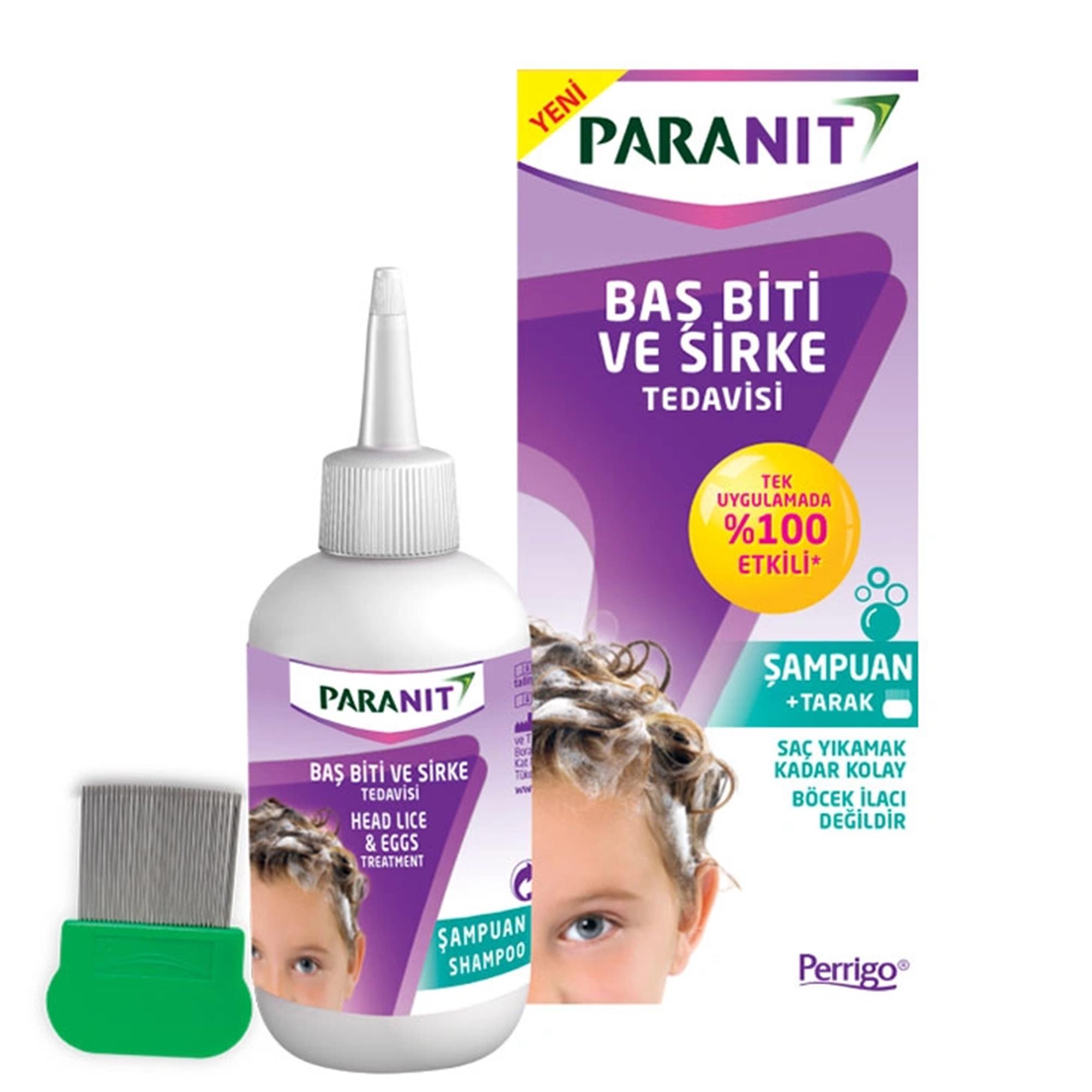 Paranit Şampuan + Tarak 100 ml