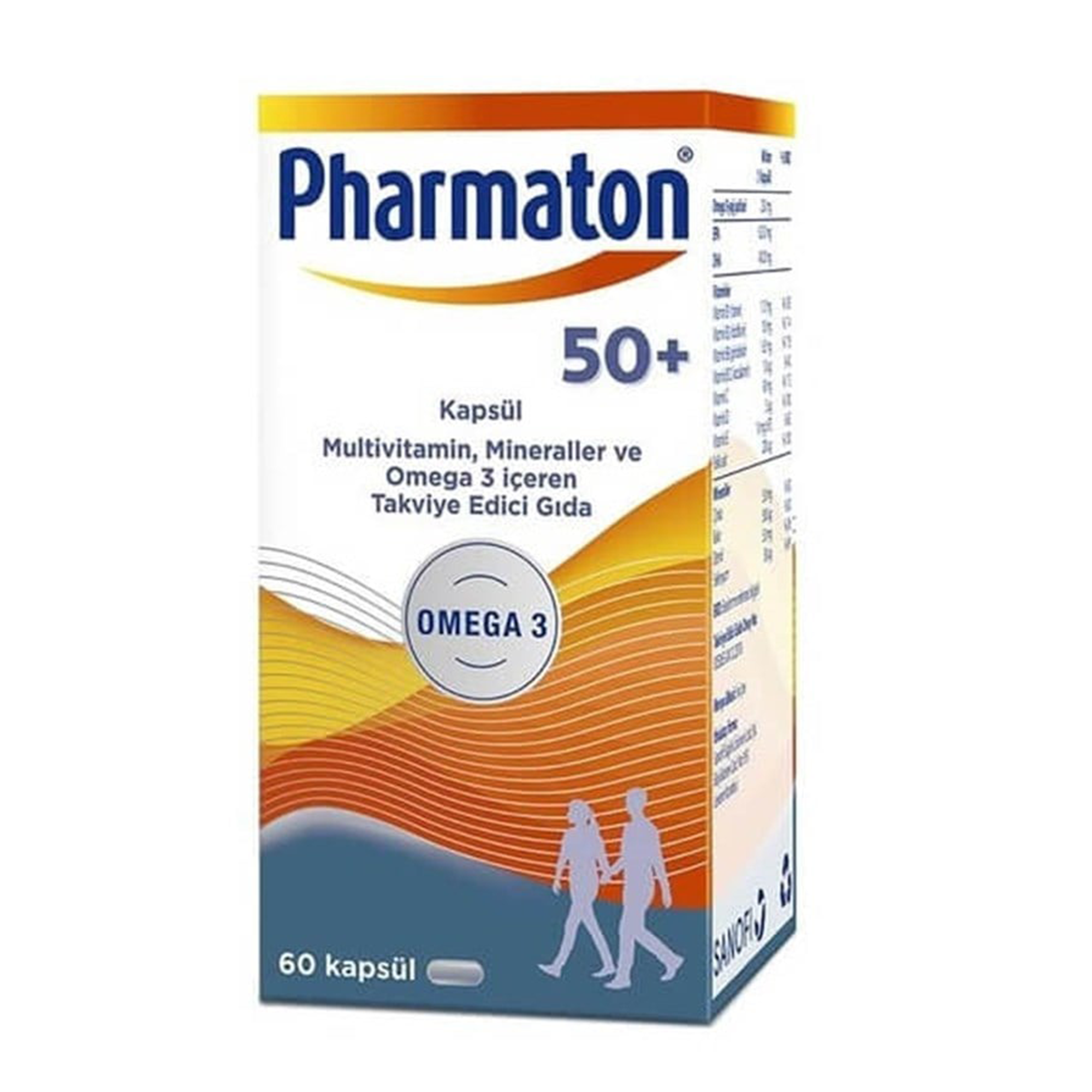 Pharmaton 50 Plus 60 Kapsül