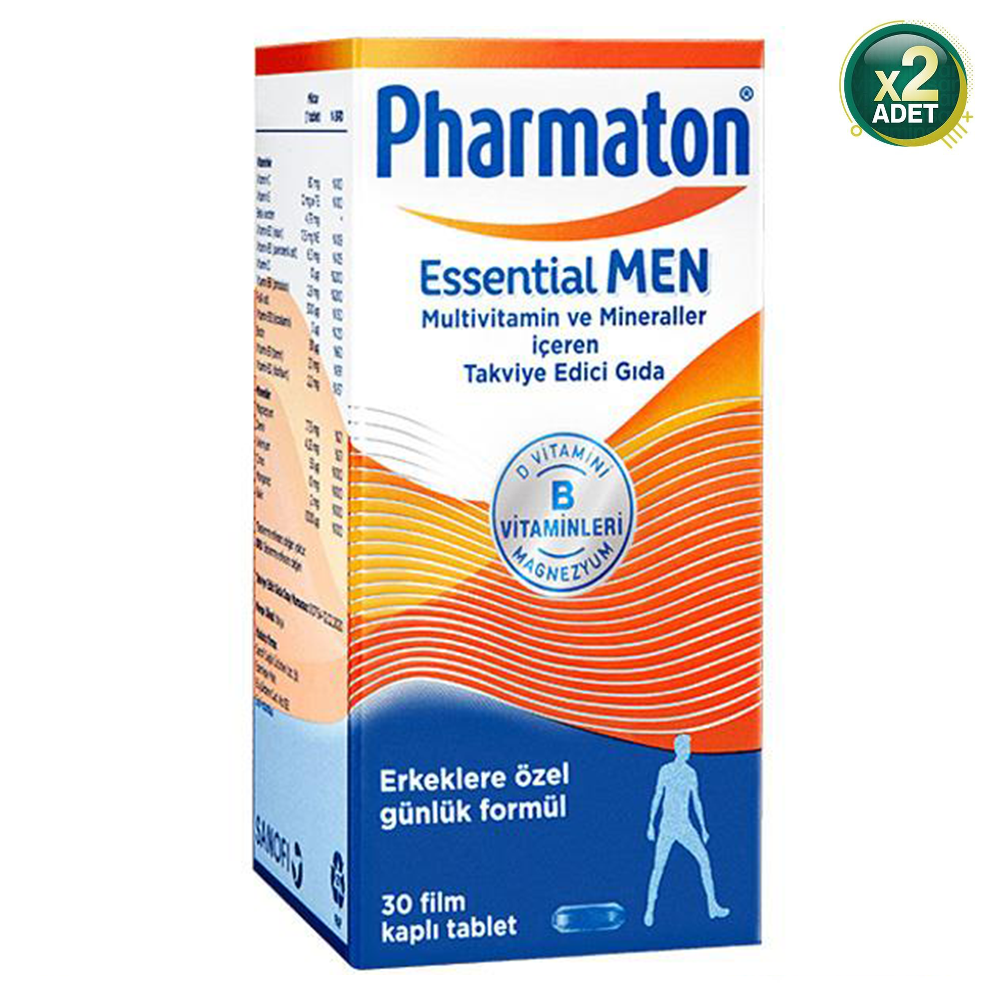Pharmaton Essential Men 30 Tablet 2 Adet
