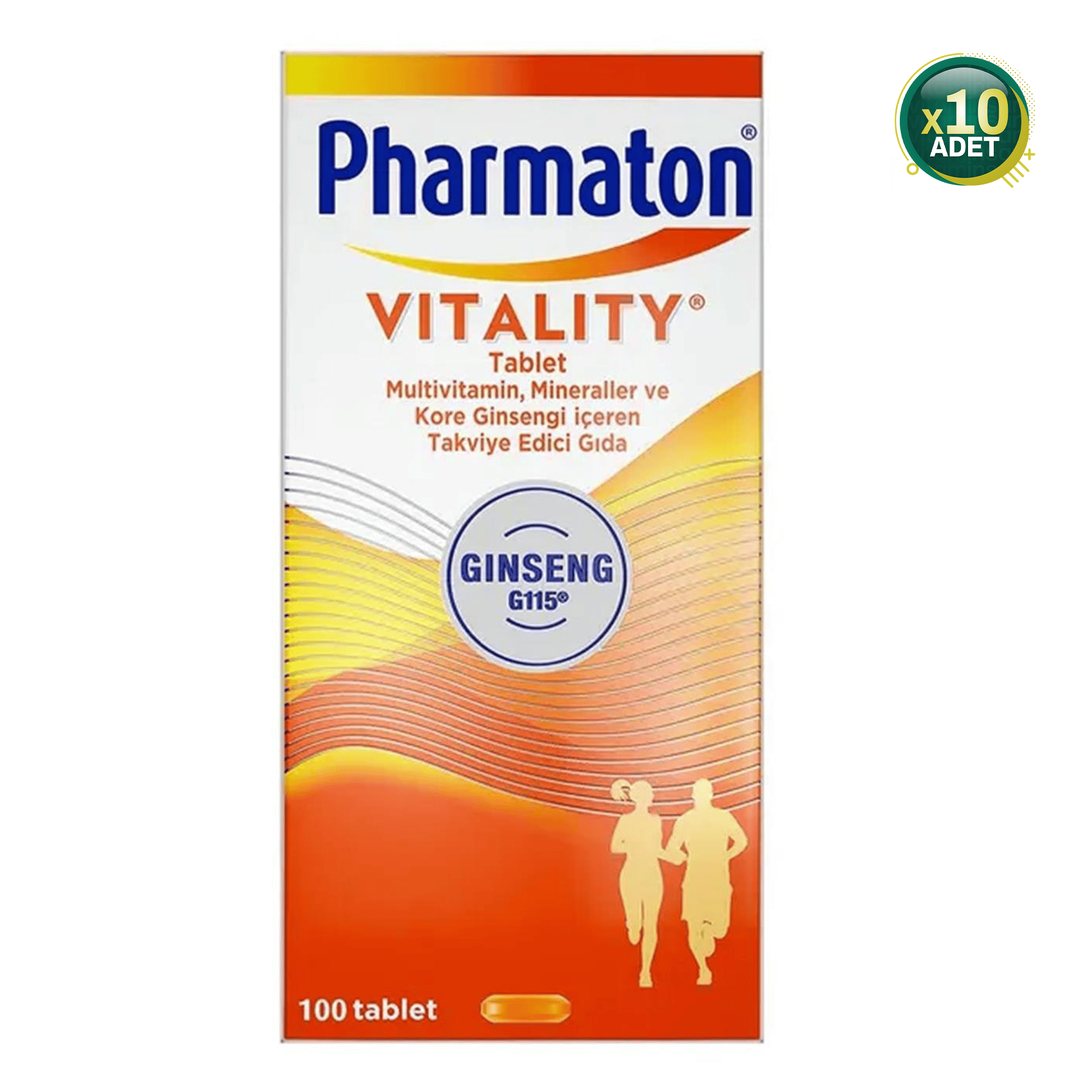 Pharmaton Vitality 100 Tablet 10 Tablet