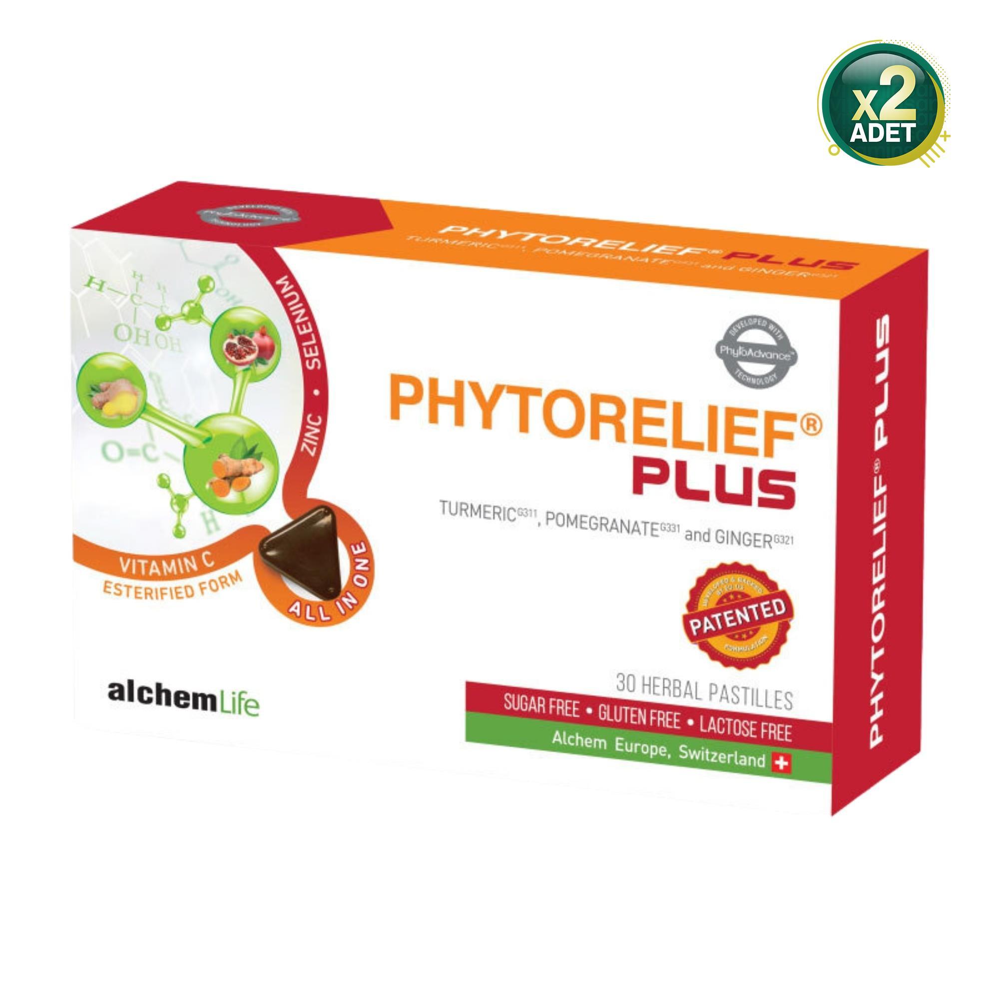 Phytorelief Plus 30'lu Pastil 2 Adet