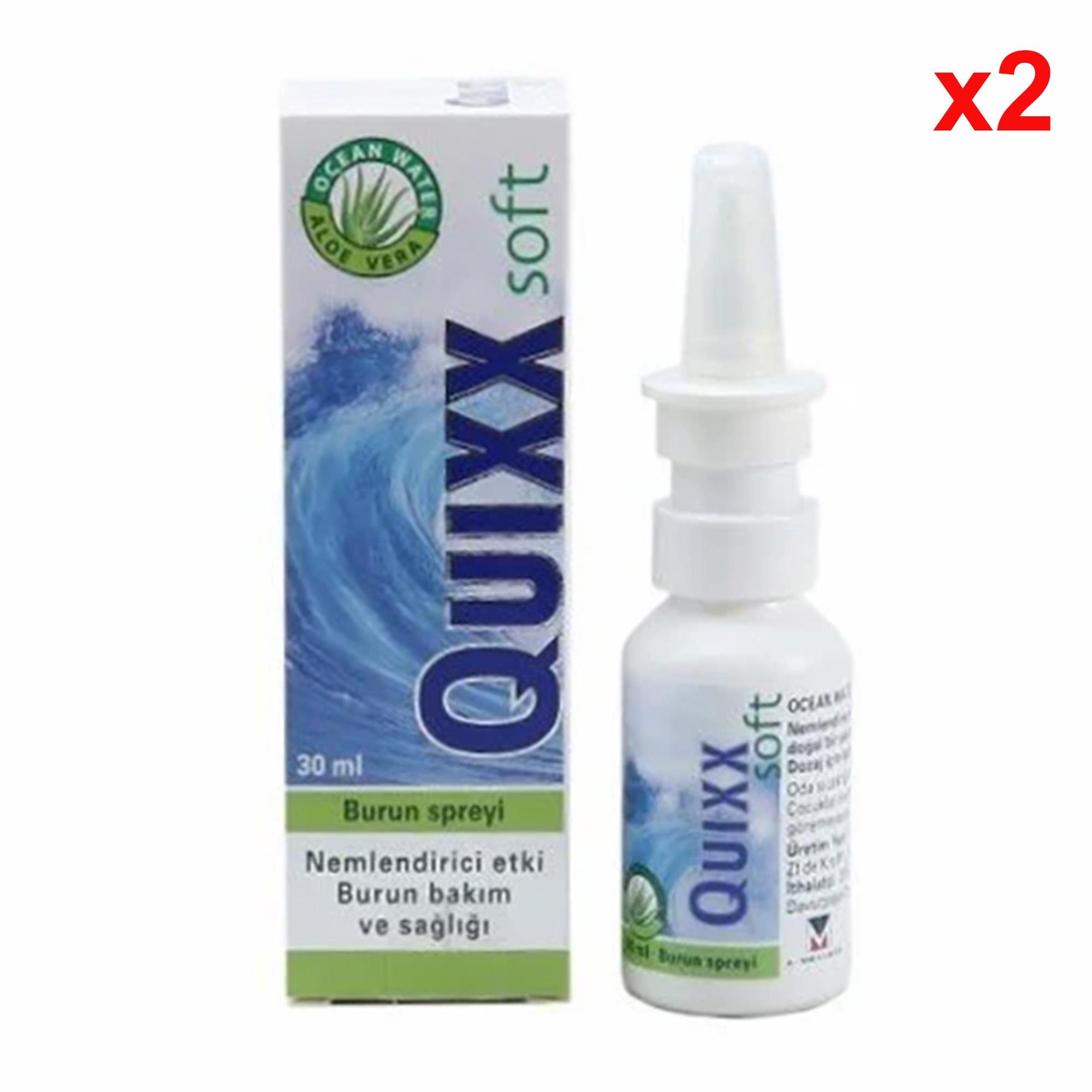 Quixx Soft Burun Spreyi 2 Adet