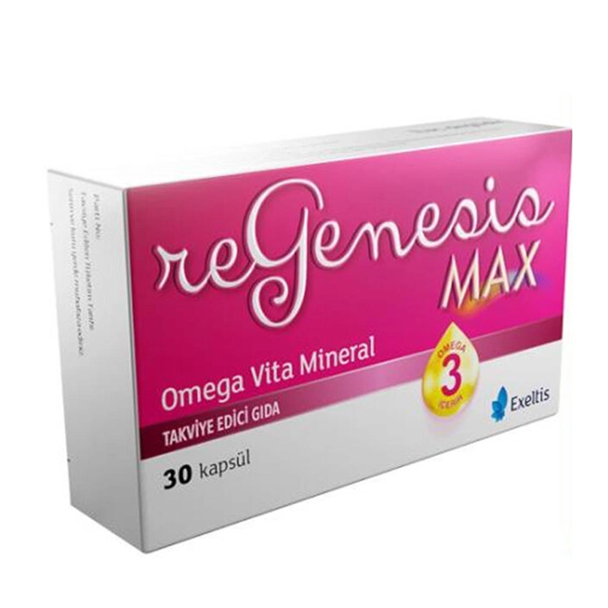 Regenesis Max Takviye Edici Gıda 30 Kapsül