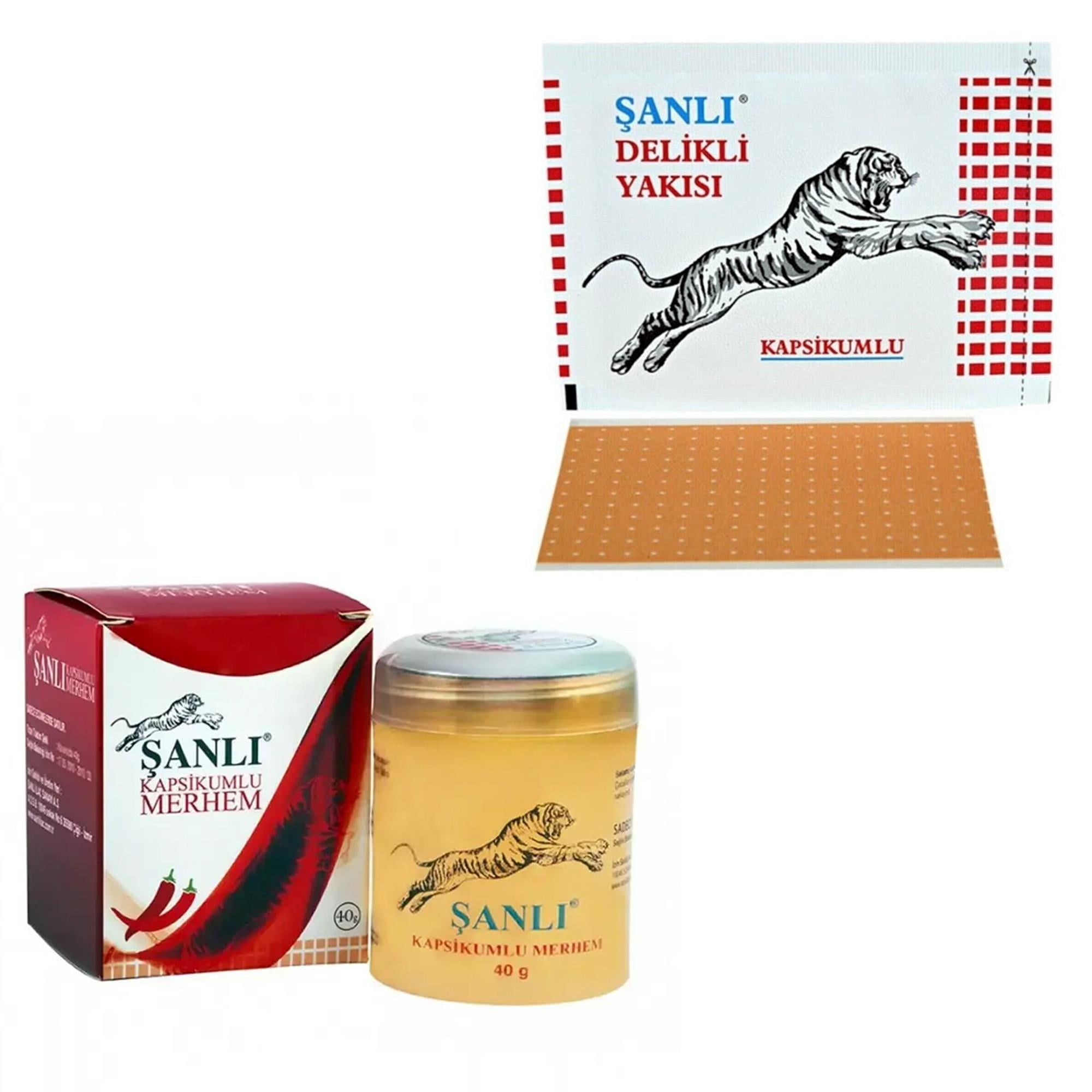 Şanlı Kapsikumlu Merhem + Şanlı Yakı 