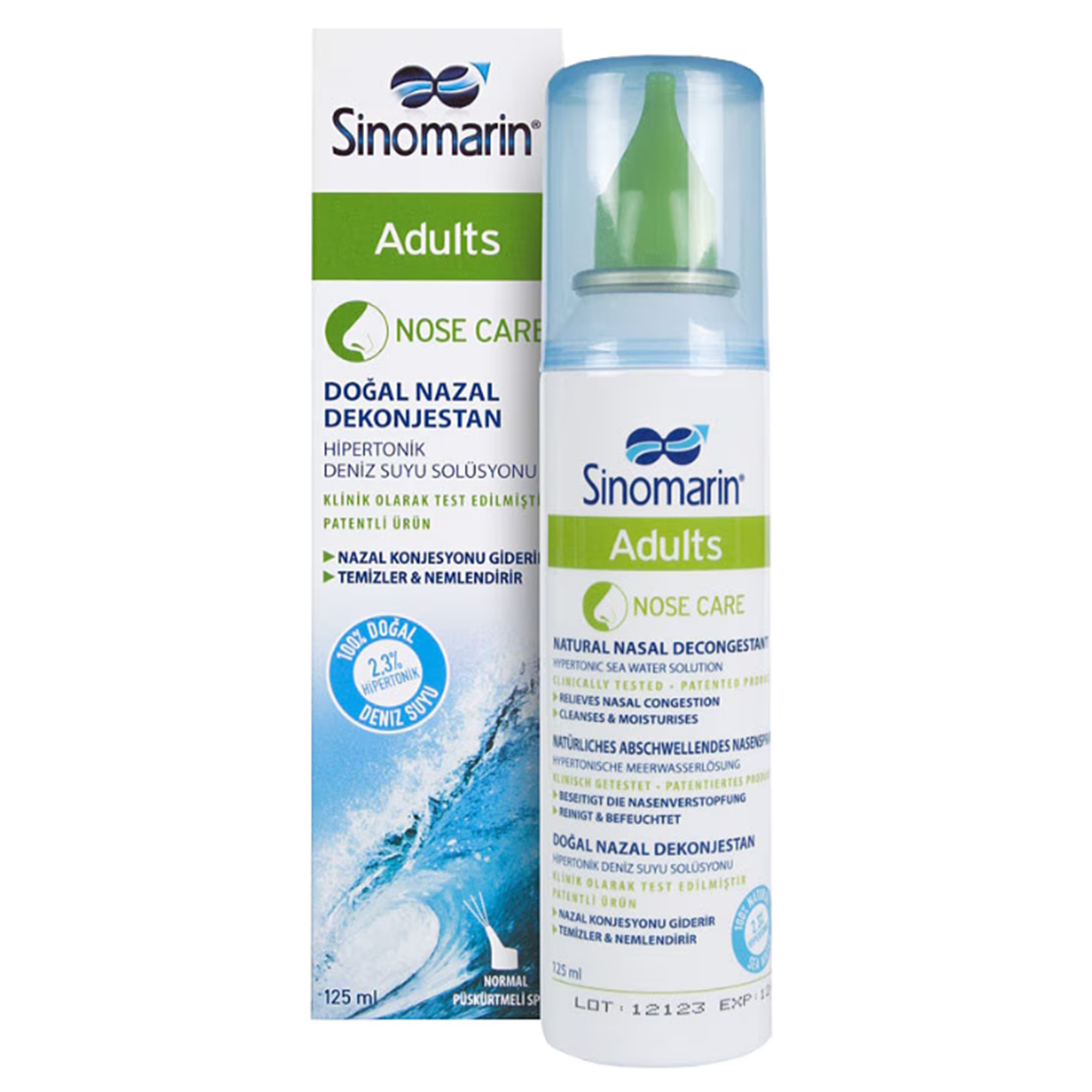 Sinomarin Adults Nasal Sprey 125Ml