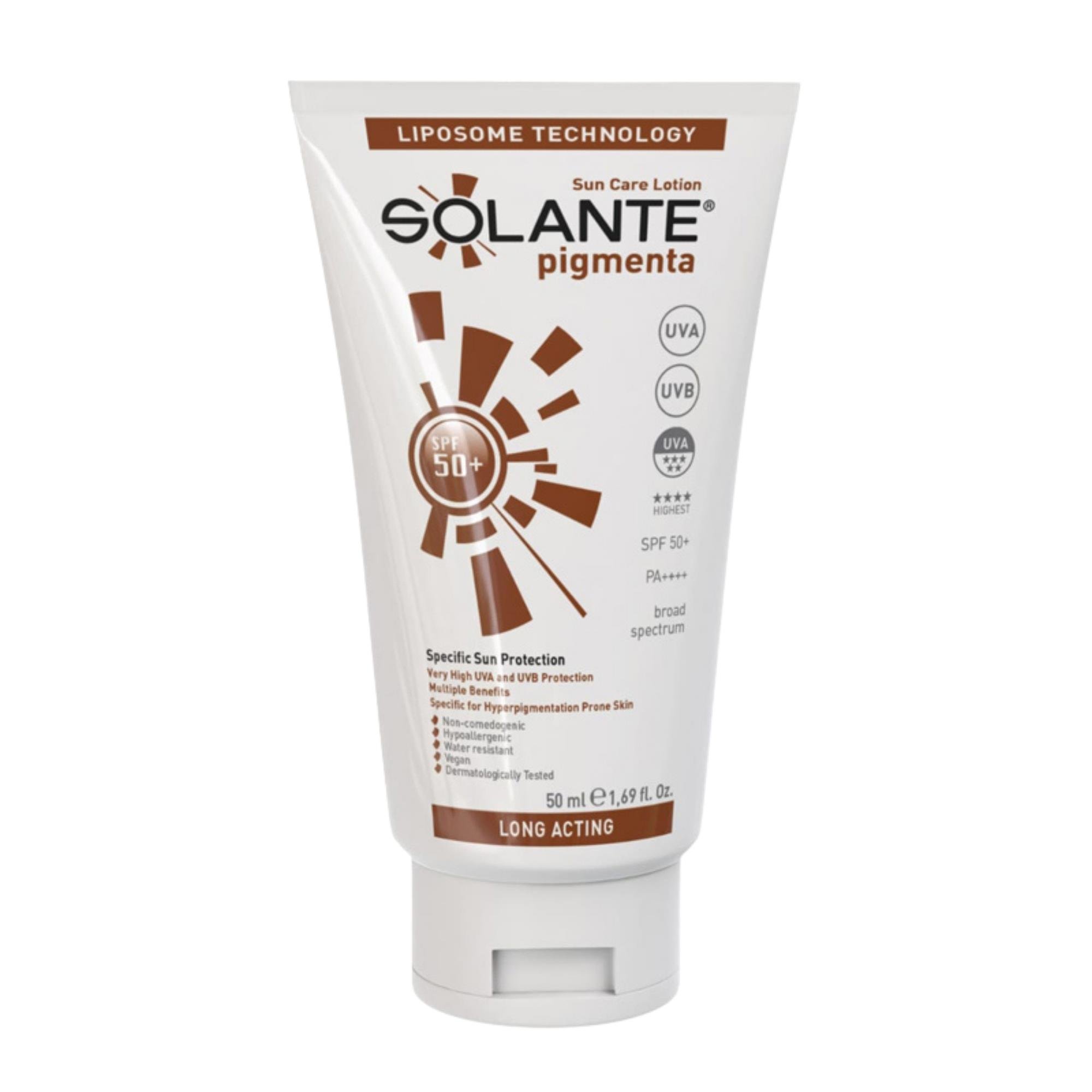 Solante Pigmenta 50 ml 50 Faktör Güneş Losyonu