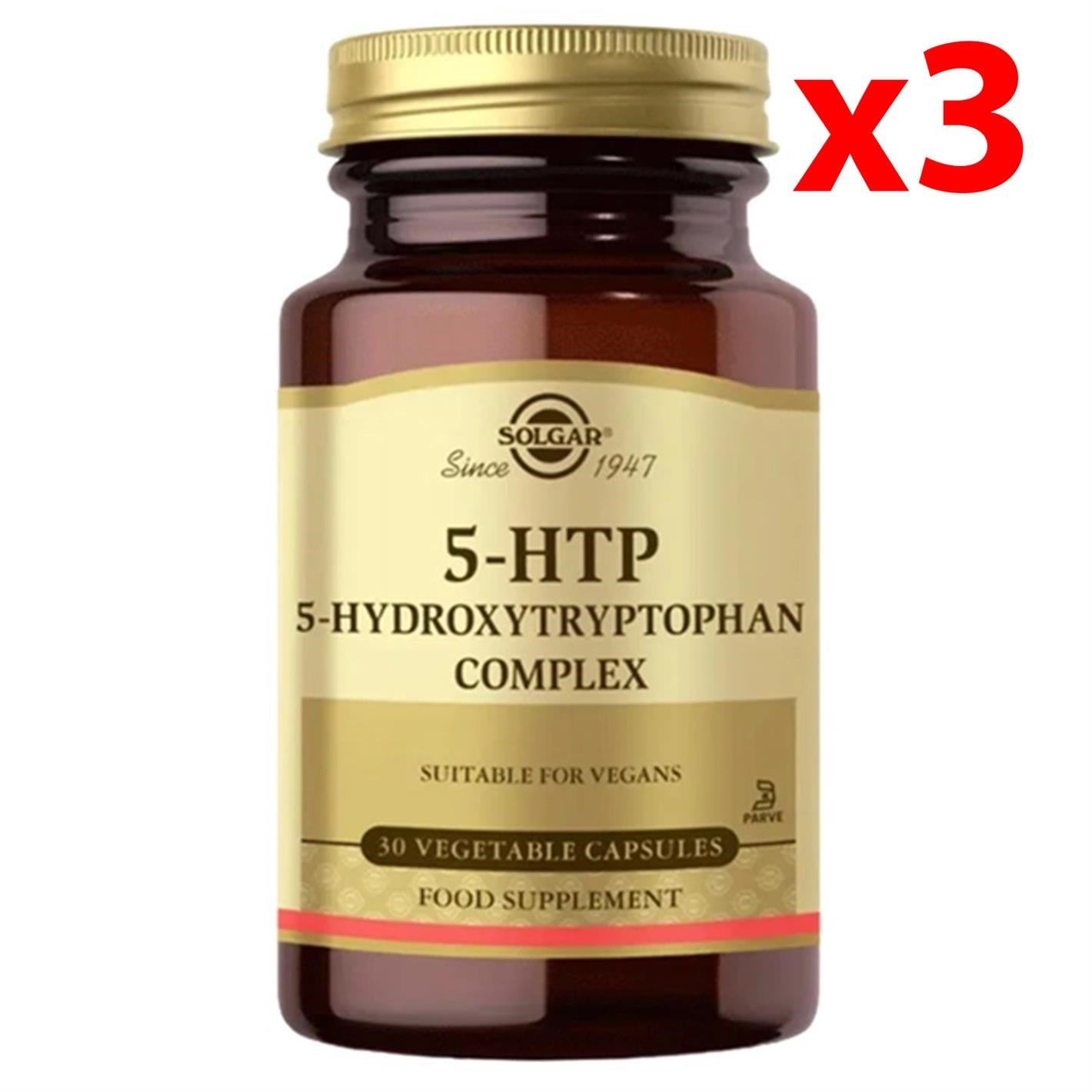Solgar 5-HTP 30 Kapsül 3 Adet