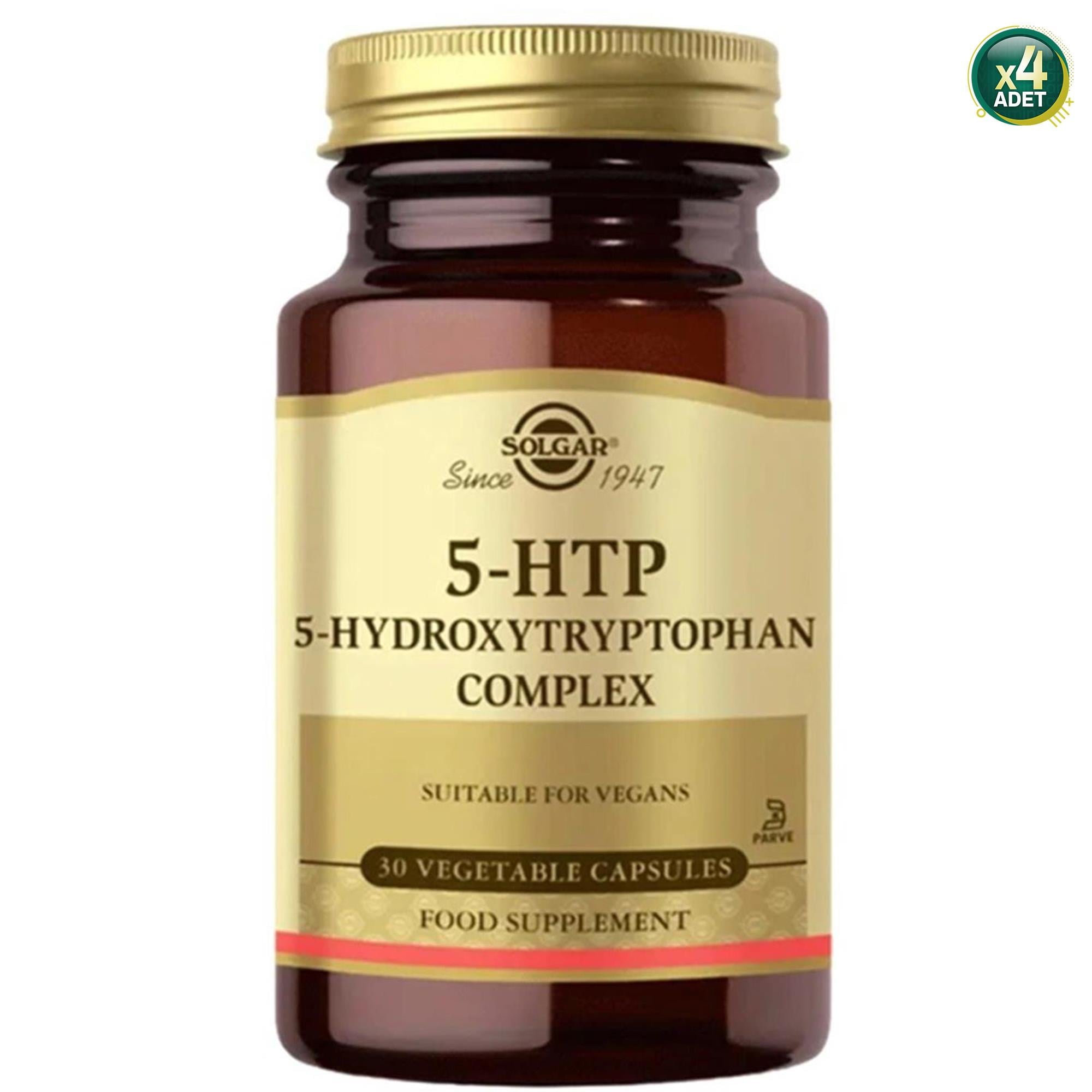 Solgar 5-Htp 30 Kapsül 4 Adet