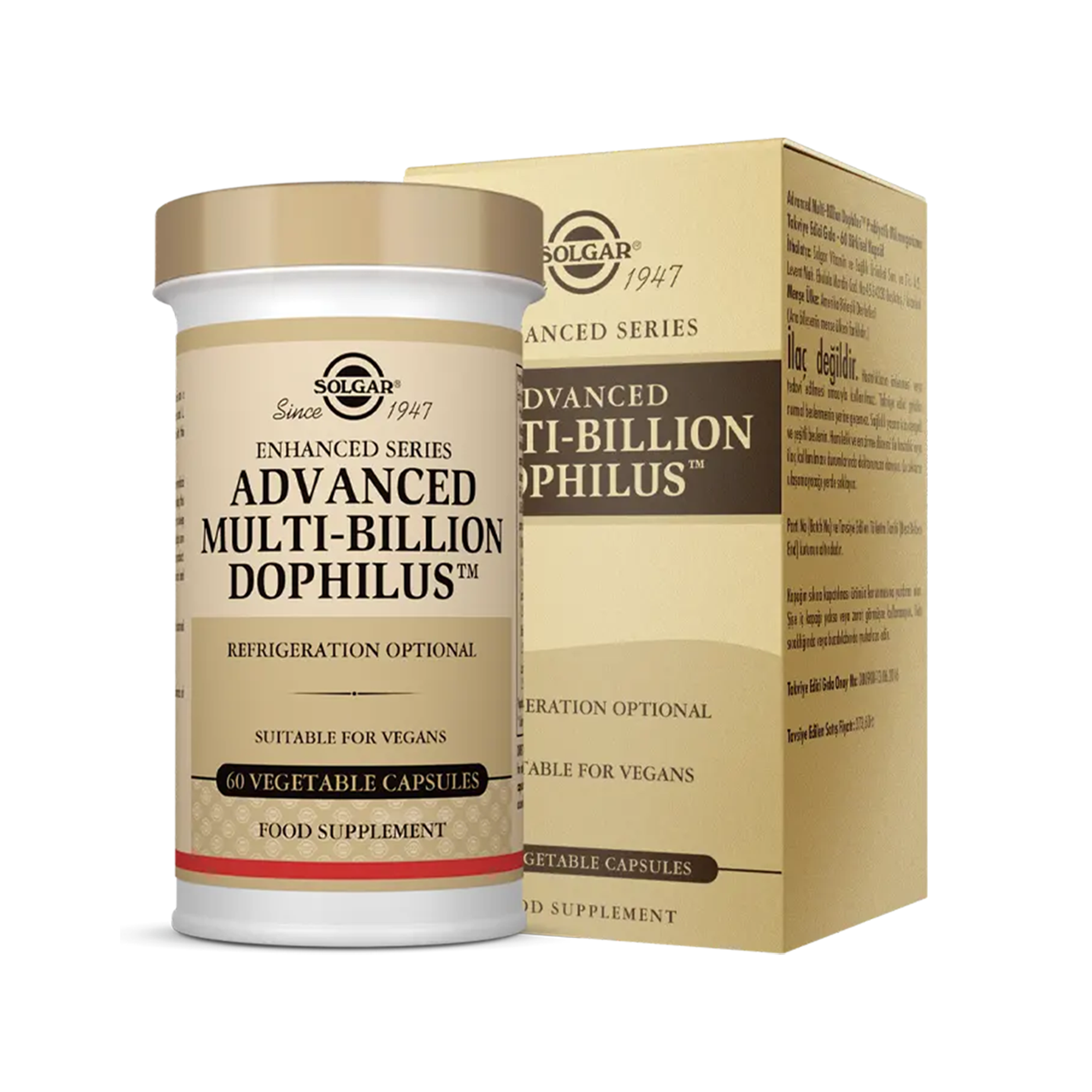 Solgar Advanced Multi-Billion Dophilus 60 Kapsül