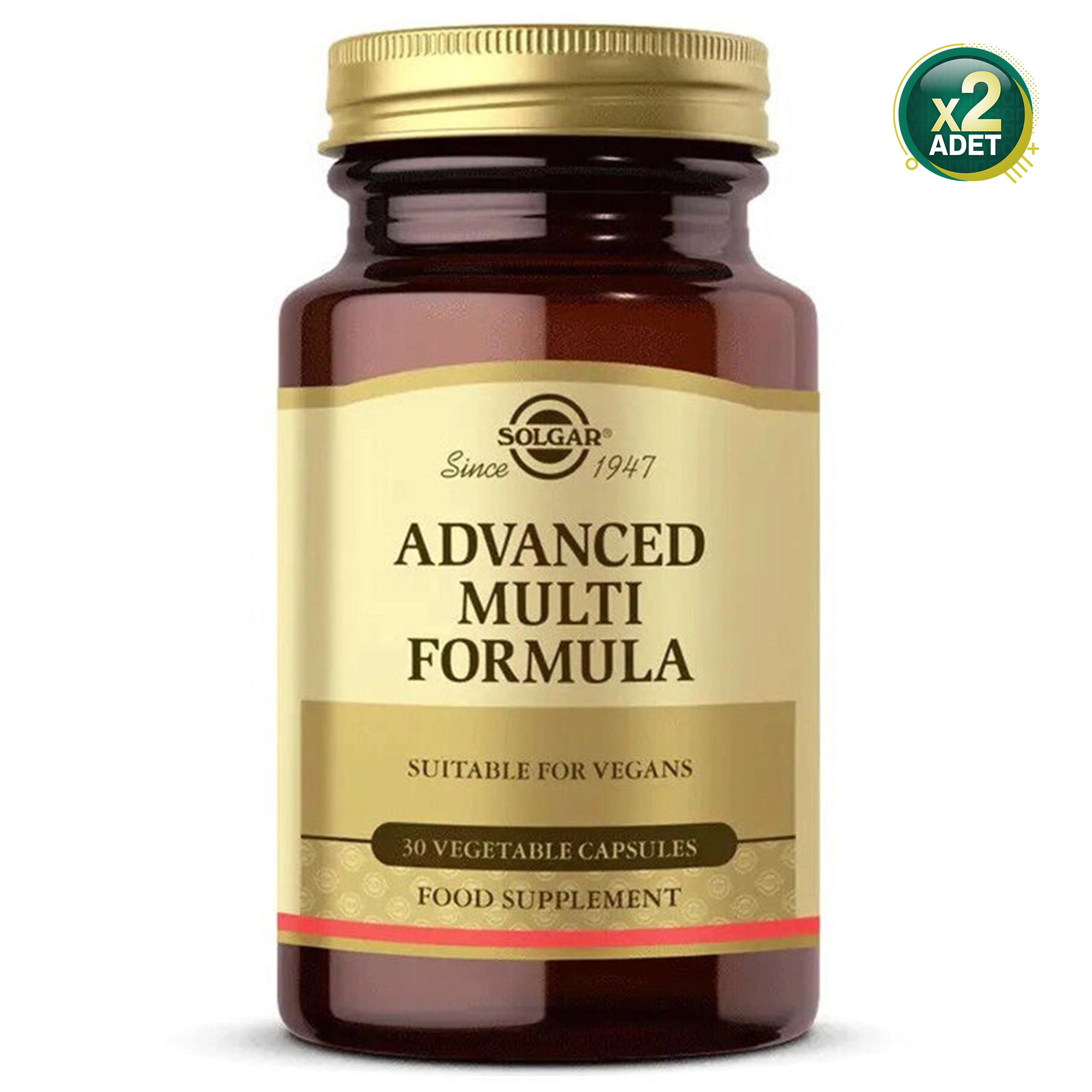 Solgar Advanced Multi Formula 30 Kapsül 2 Adet