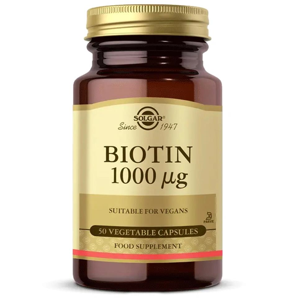 Solgar Biotin 1000 mcg 50 Kapsül