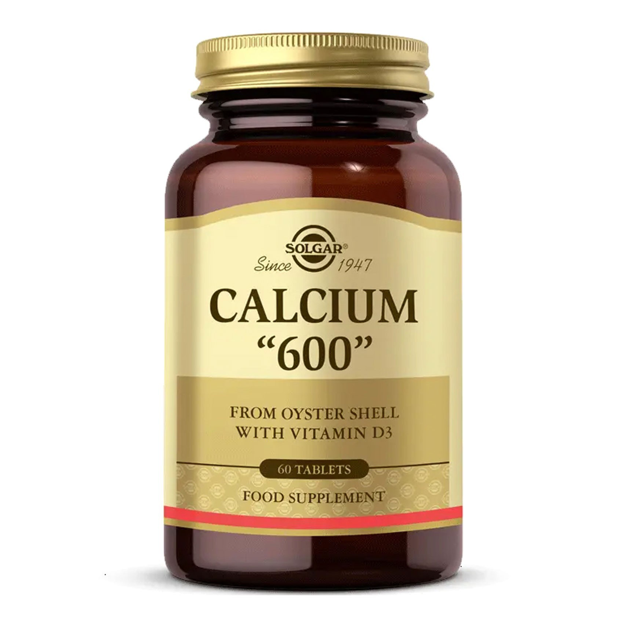 Solgar Calcium 600 mg Oyster Shell 60 Tablet