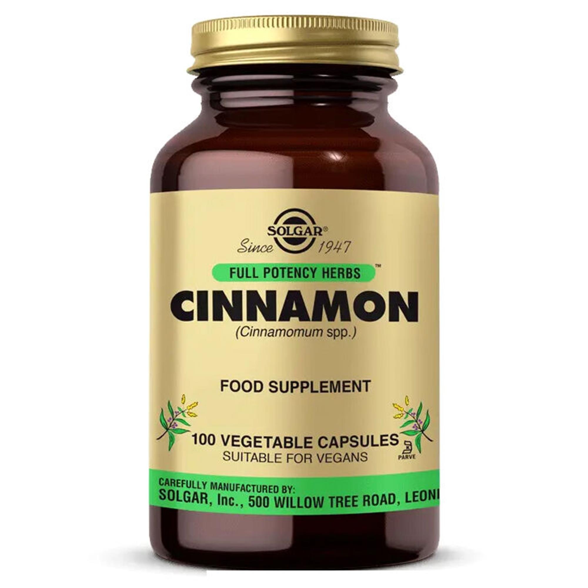 Solgar Cinnamon 100 Kapsül