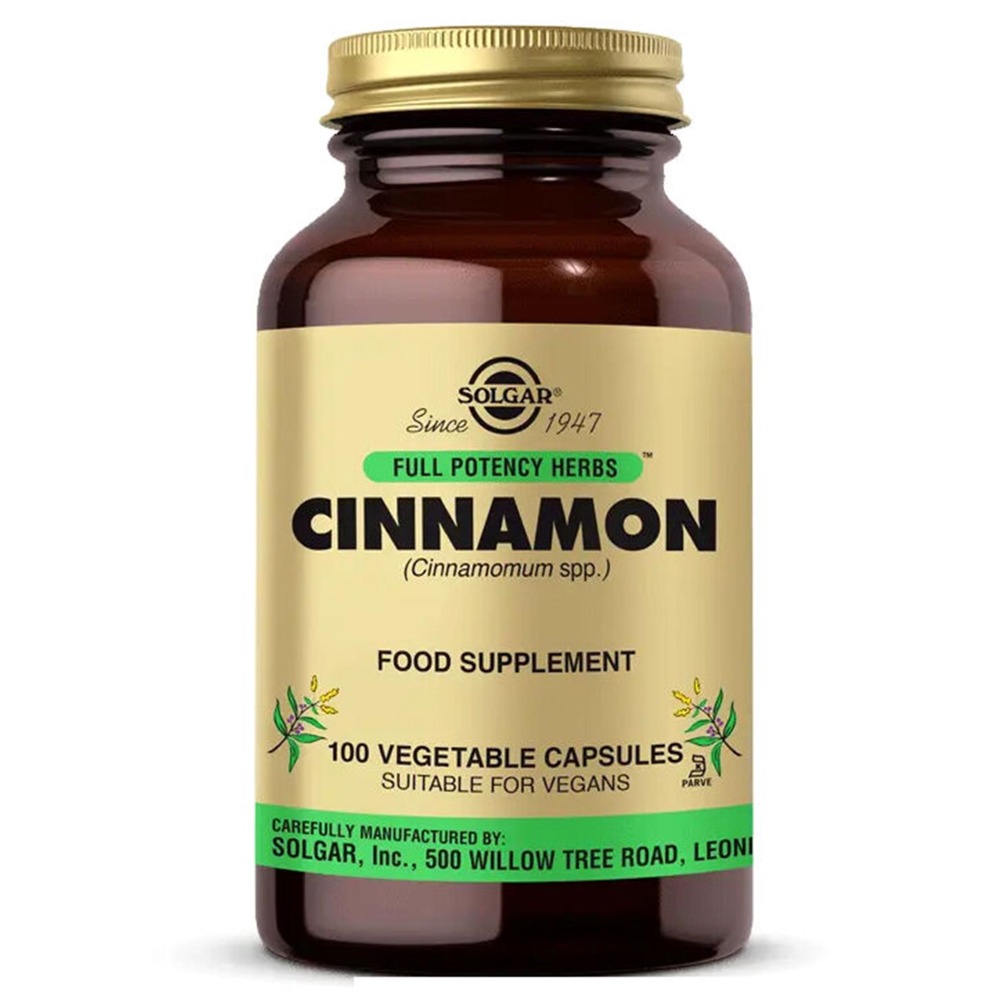 Solgar Cinnamon 100 Kapsül